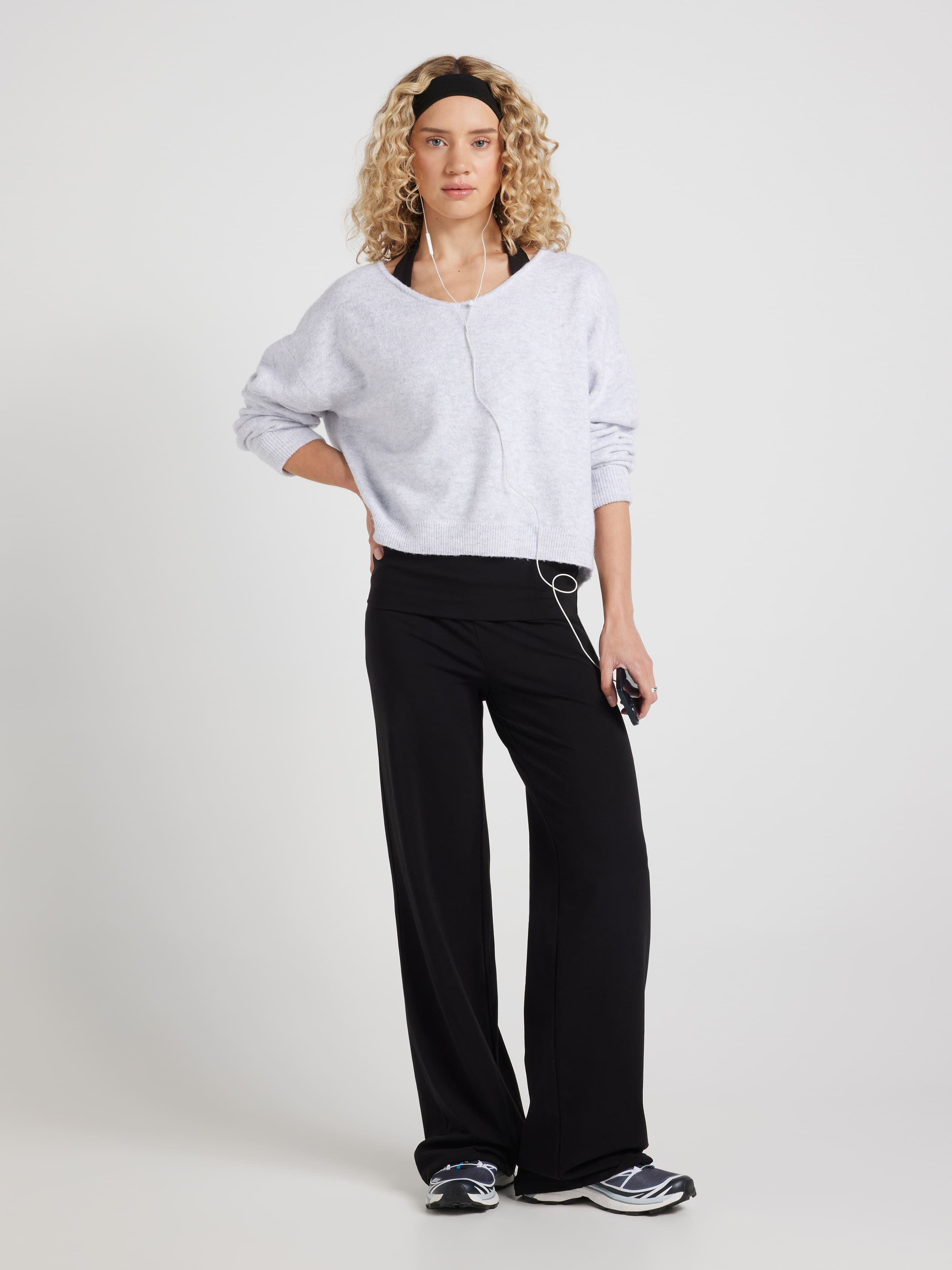 V Neck Slouchy Jumper