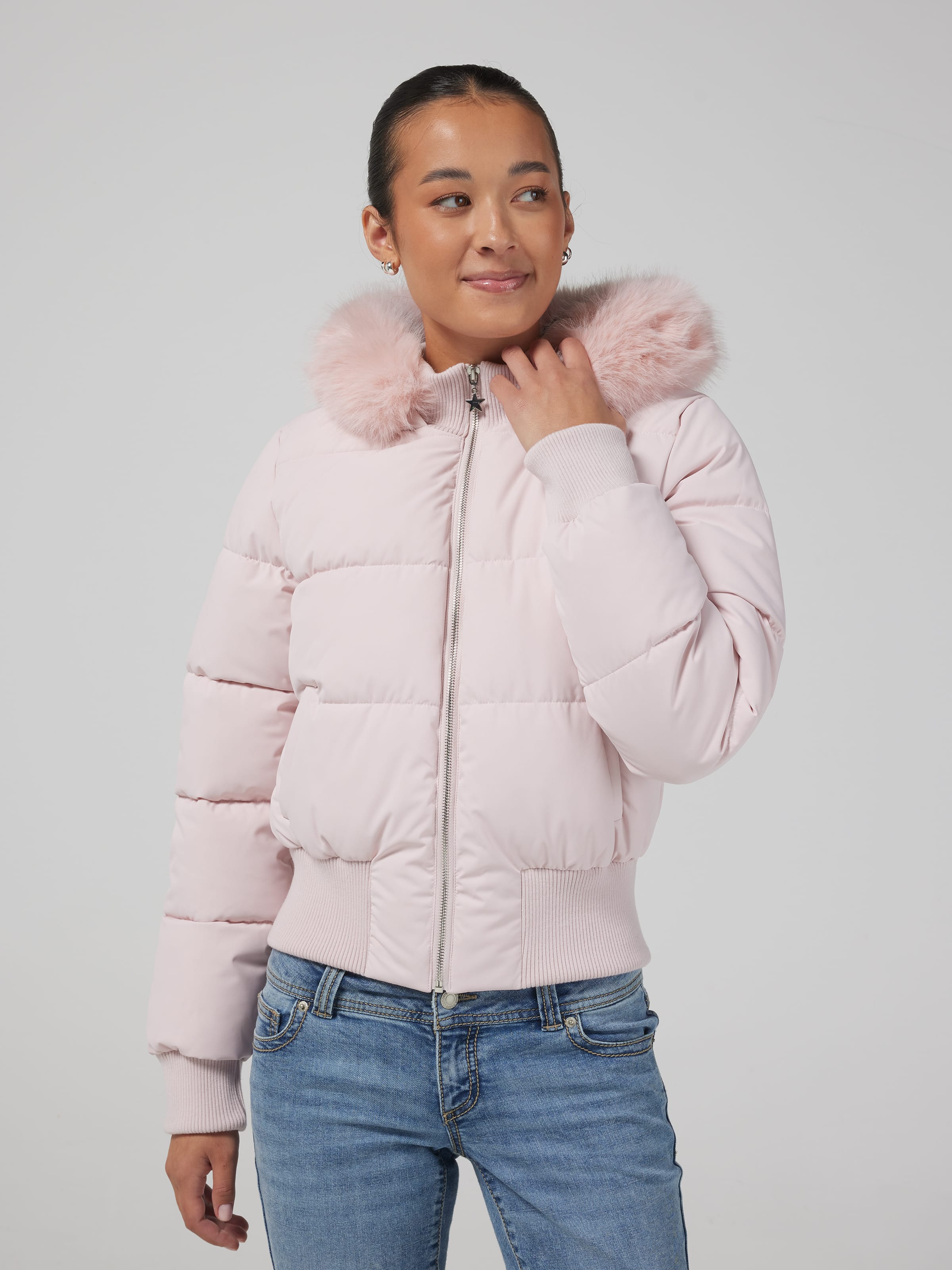 Britney Puffy Bomber Jacket