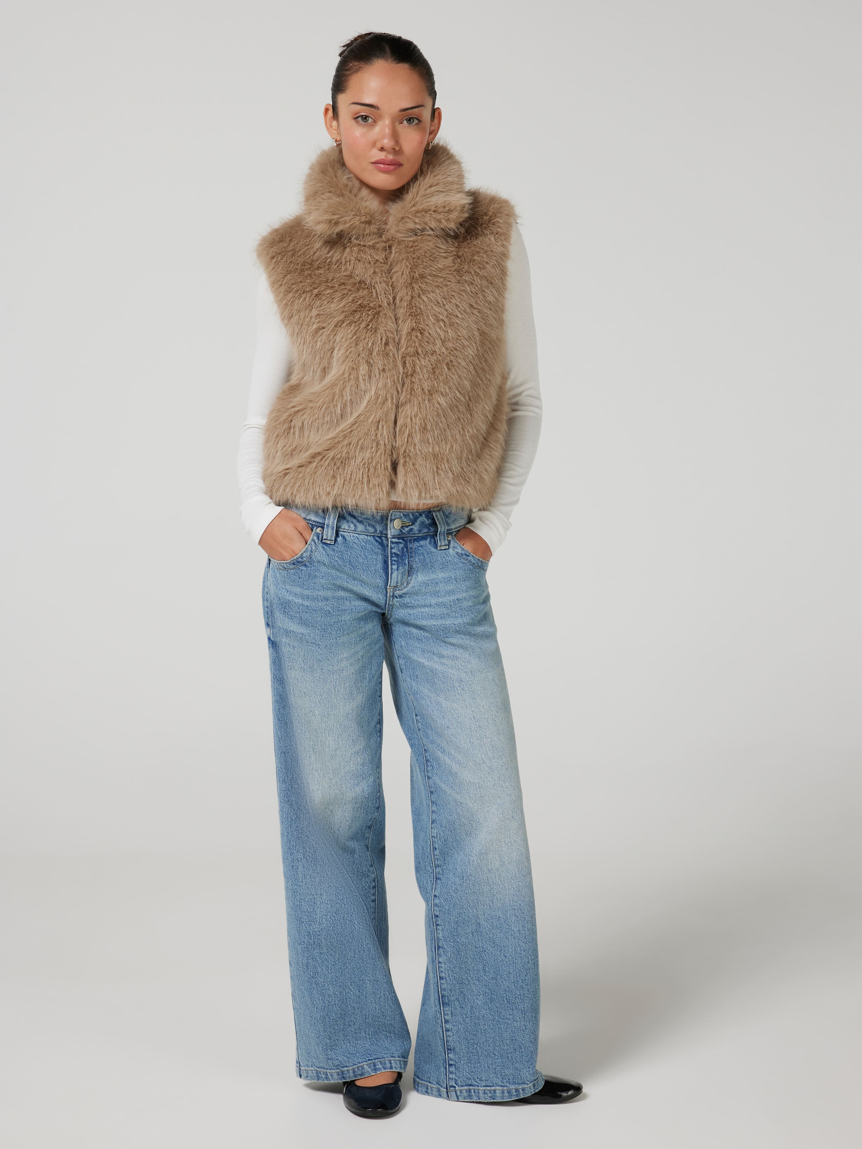 Nicki Faux Fur Vest