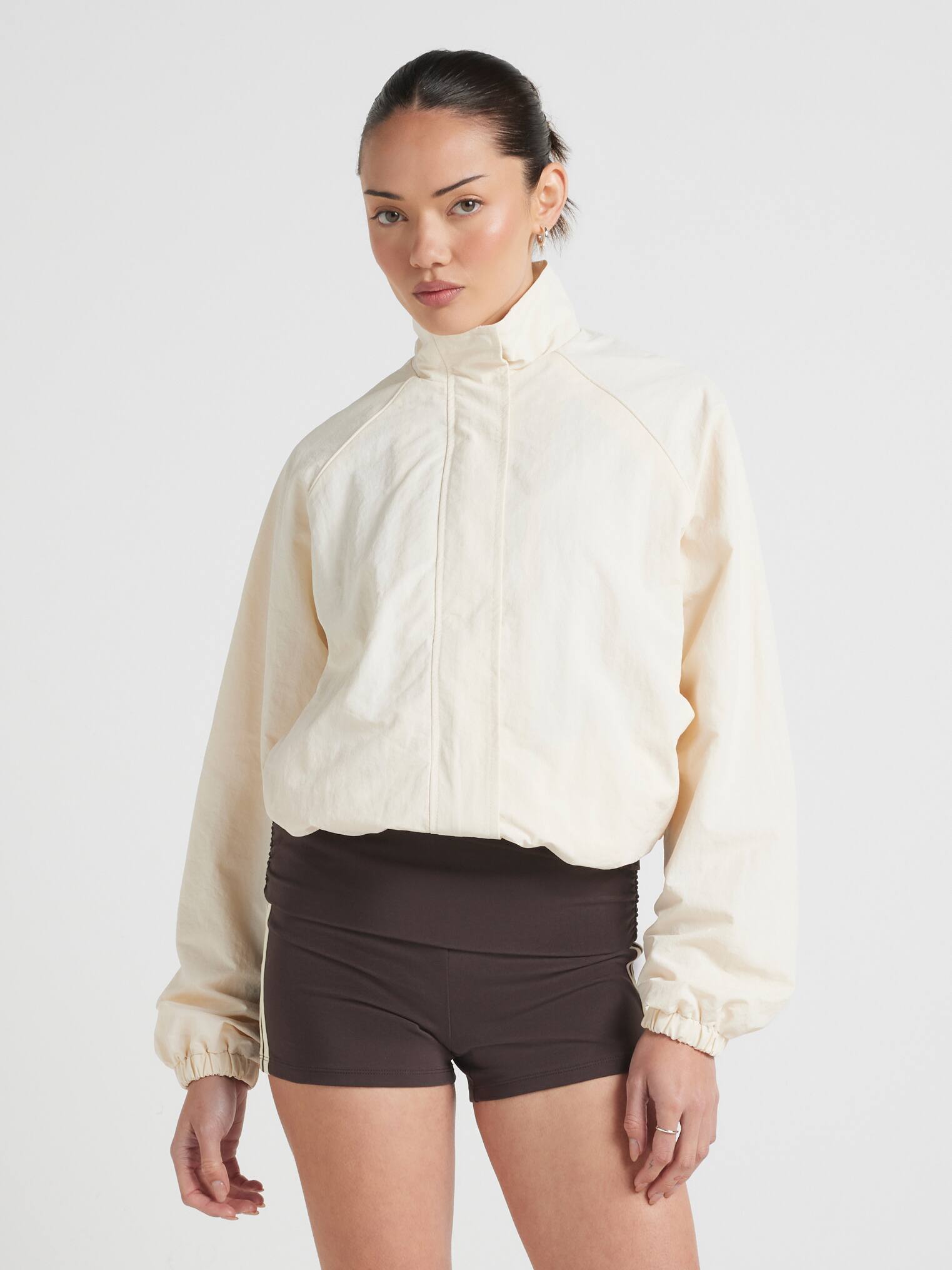 Funnel Neck Windbreaker