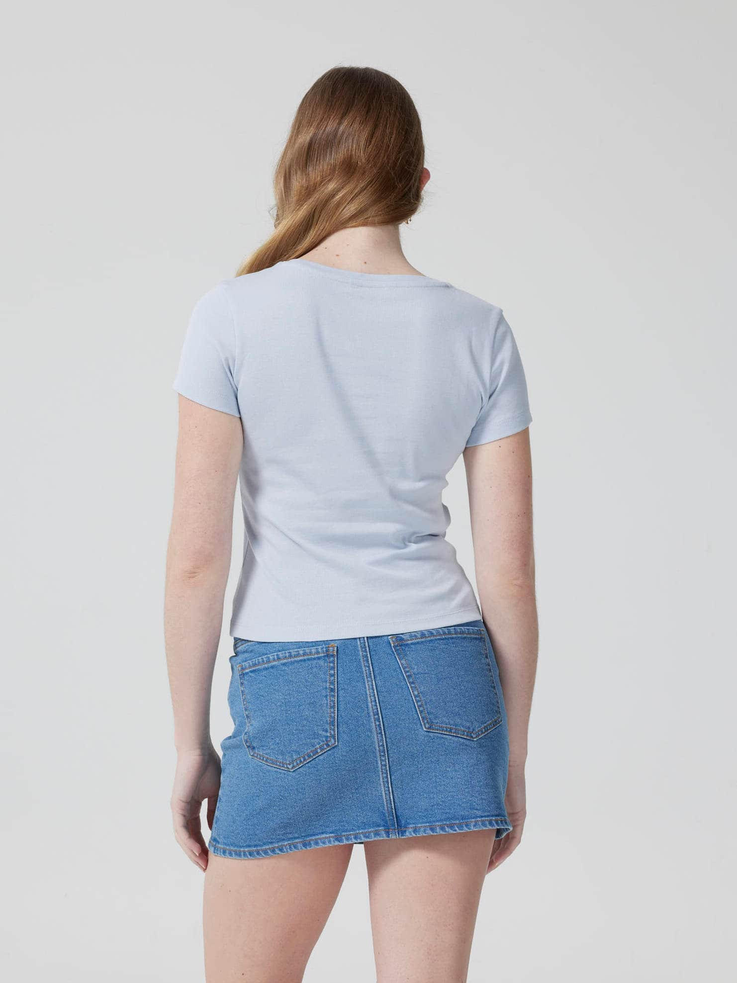 Micro Stretch Mini Skirt