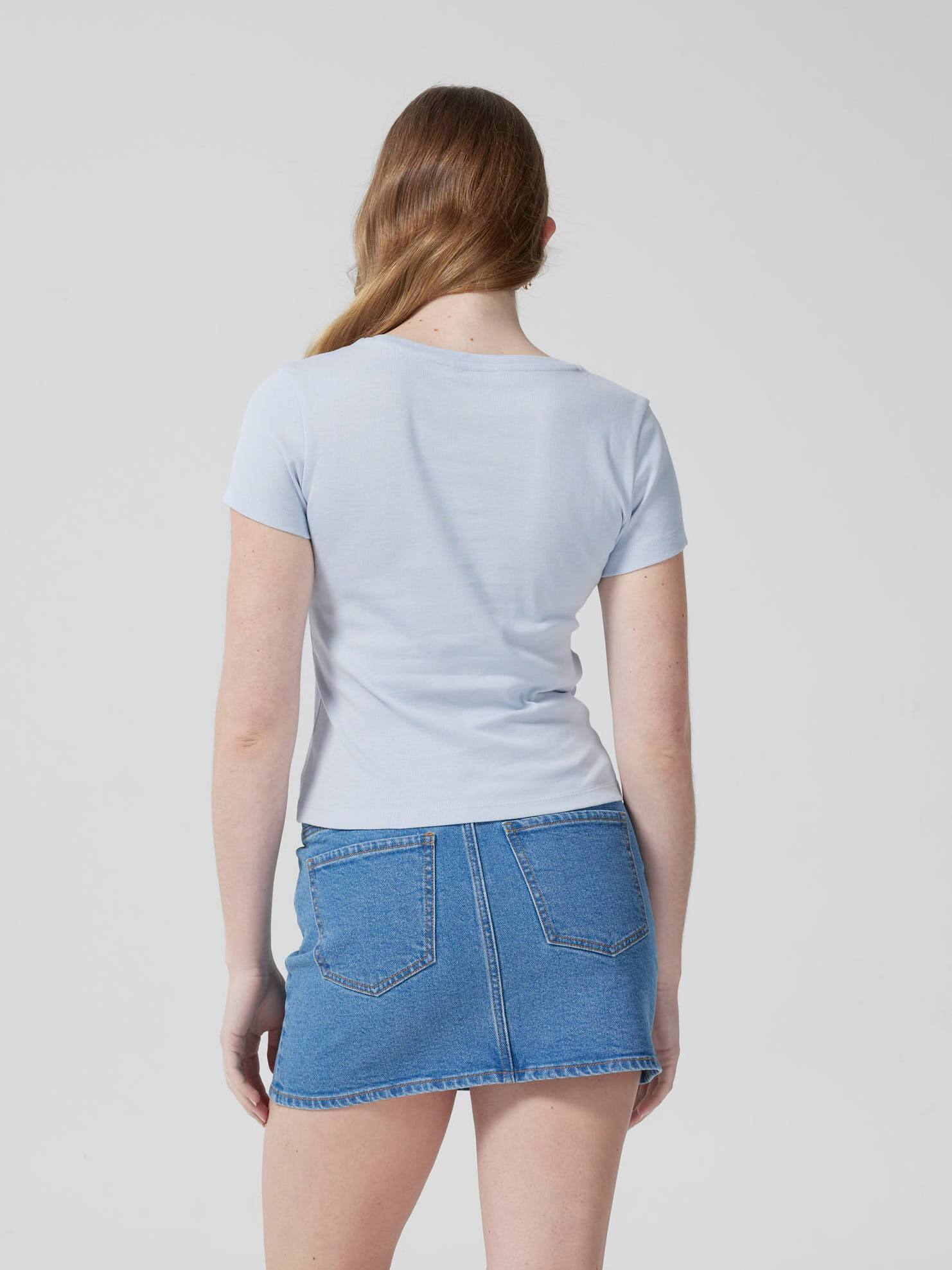 Micro Stretch Mini Skirt