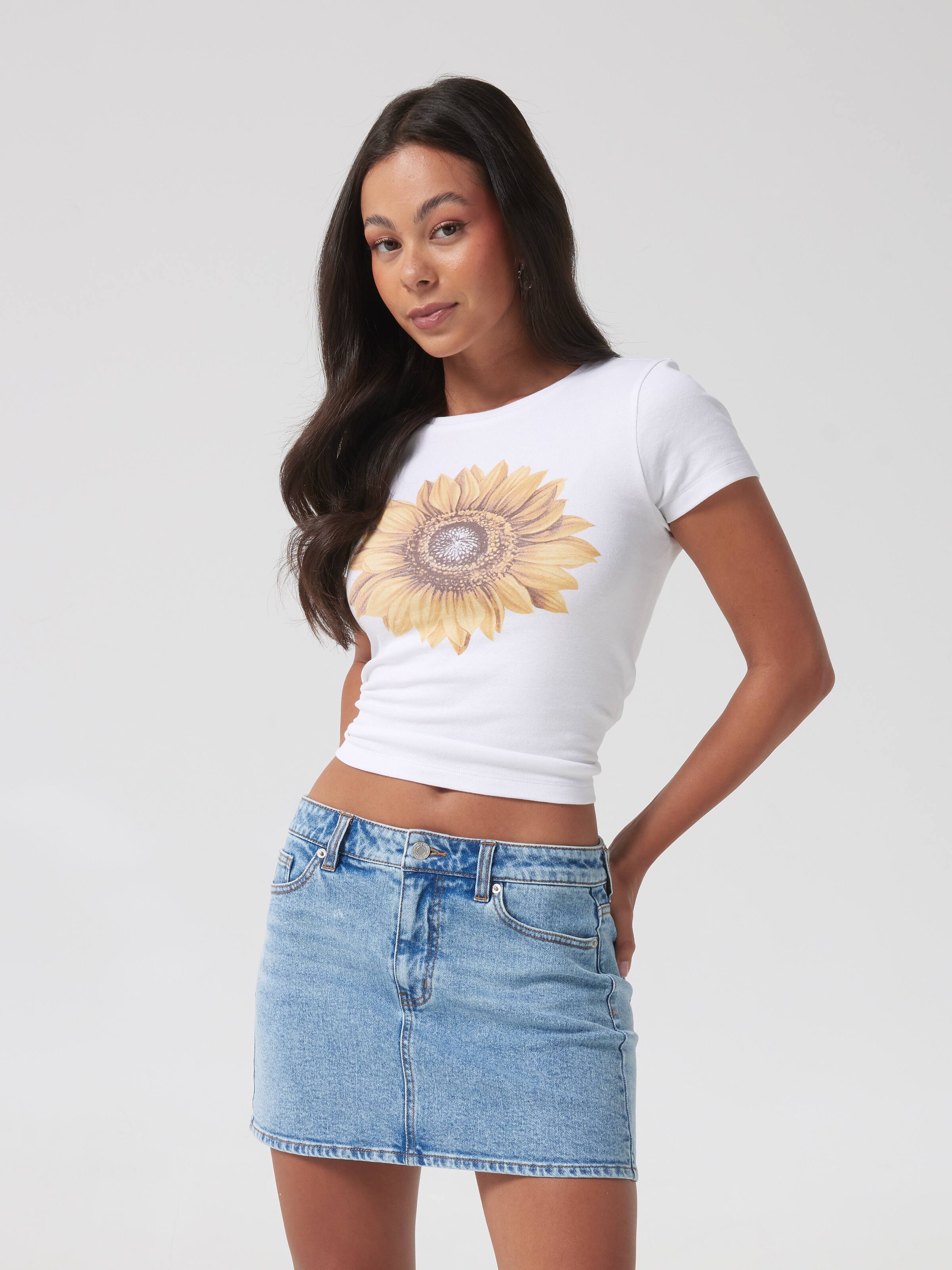 Micro Stretch Mini Skirt