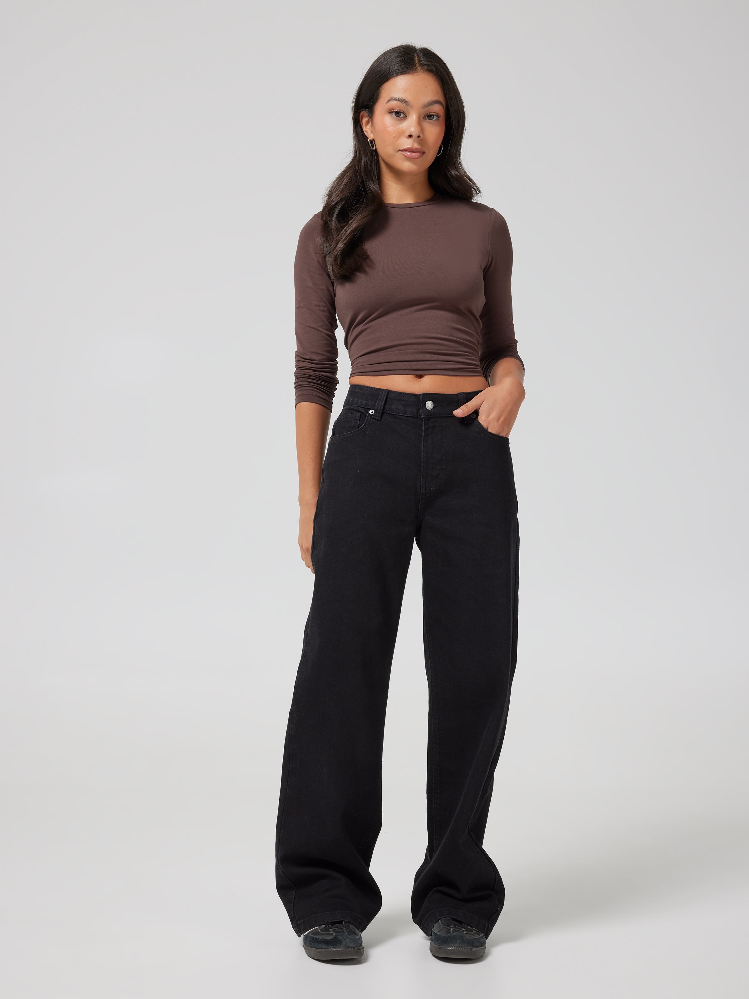 Mandi Stretch Wide Leg Jean