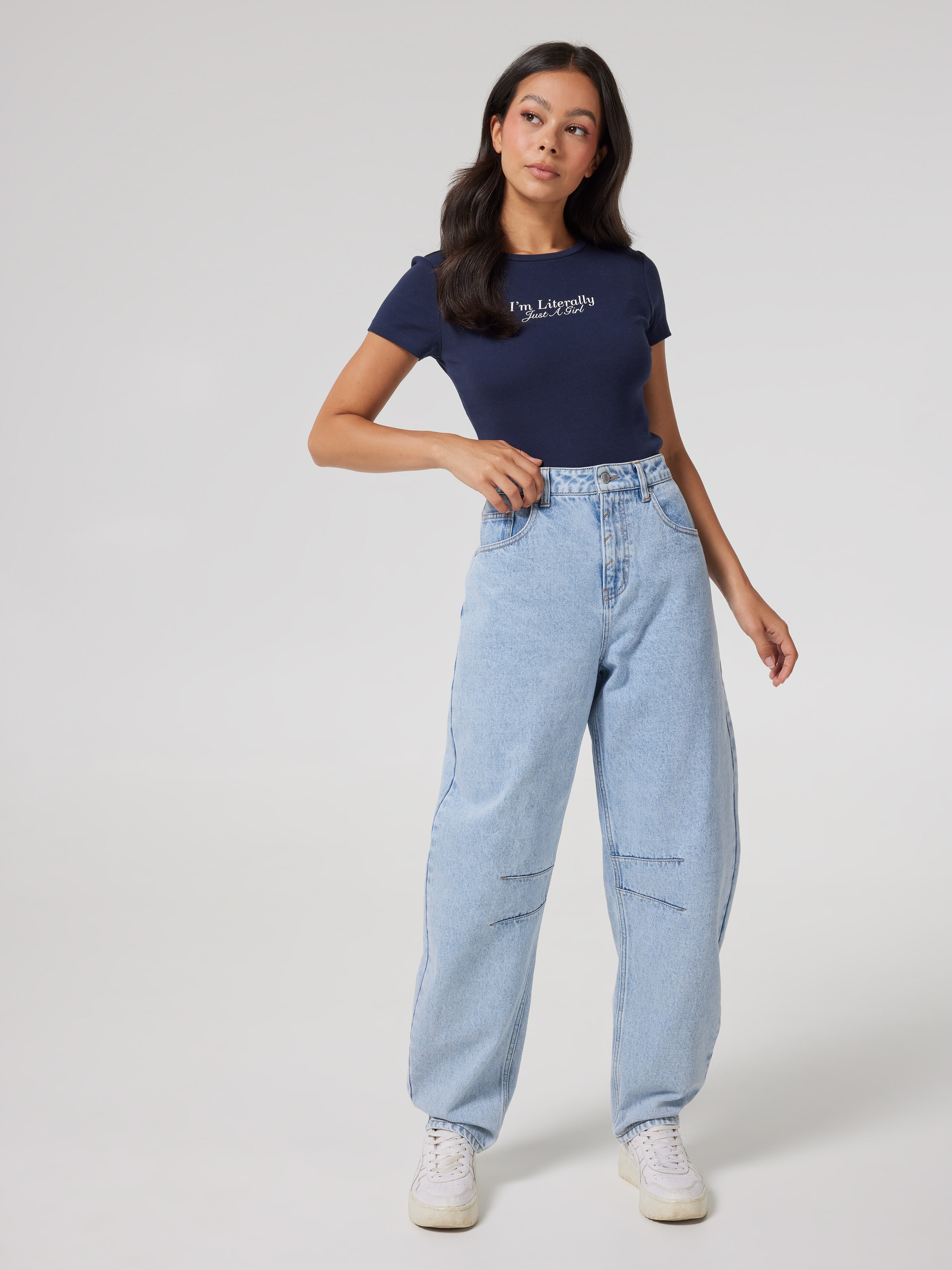 Bridget Barrel Leg Jean