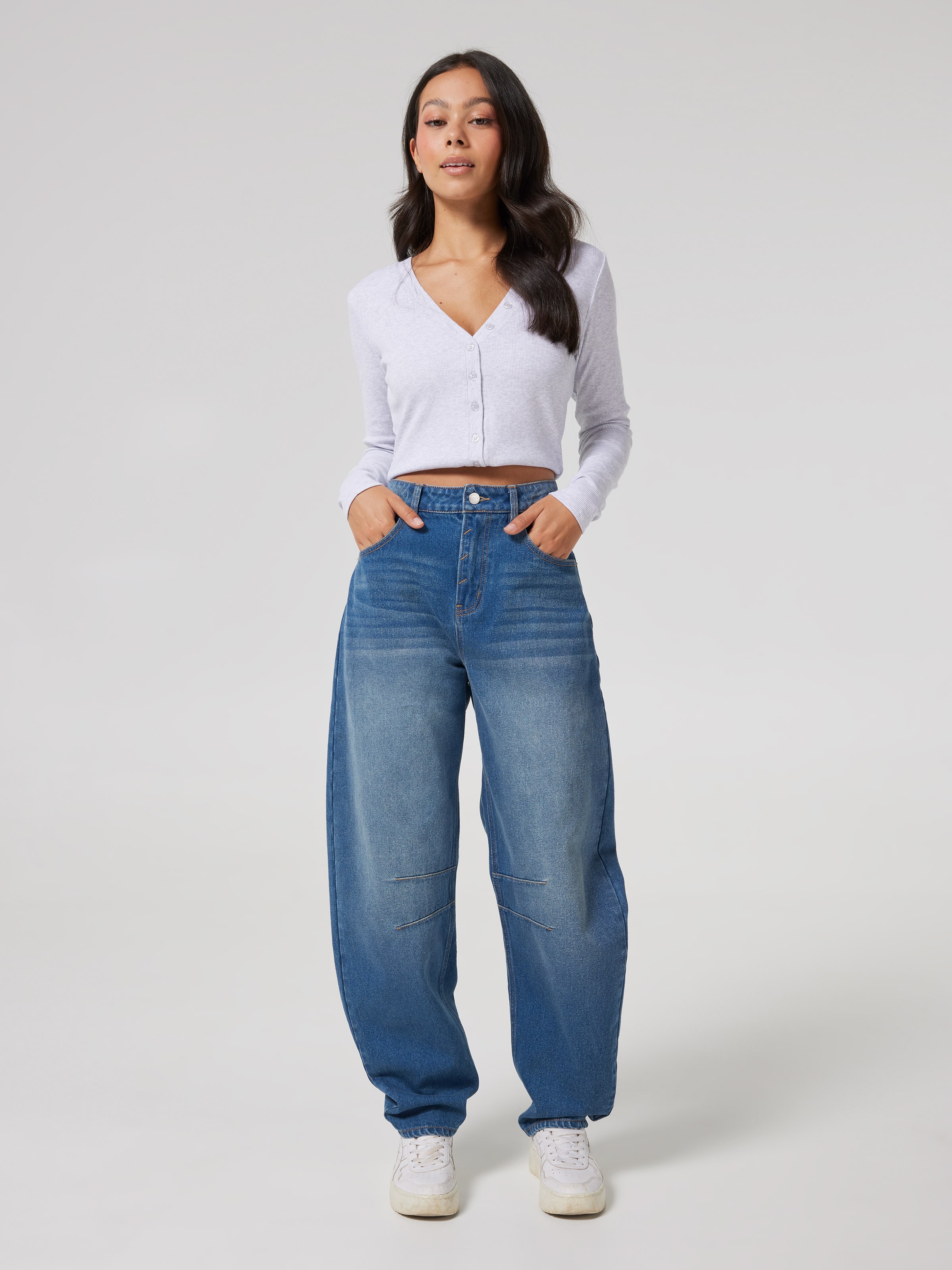Bridget Barrel Leg Jean
