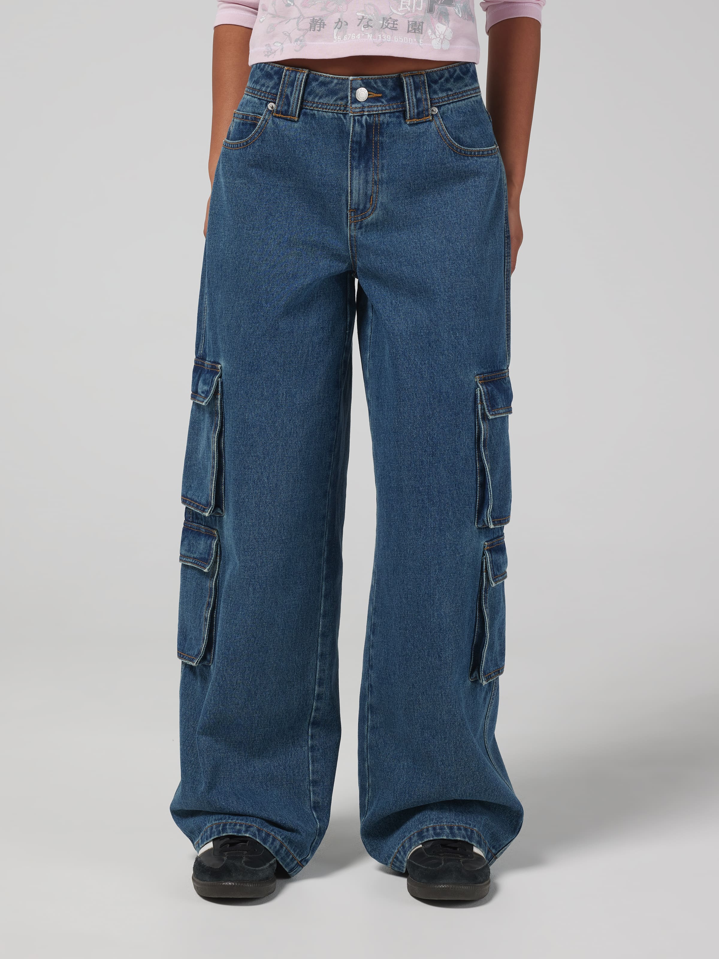 Liv Mid Rise Cargo Jean