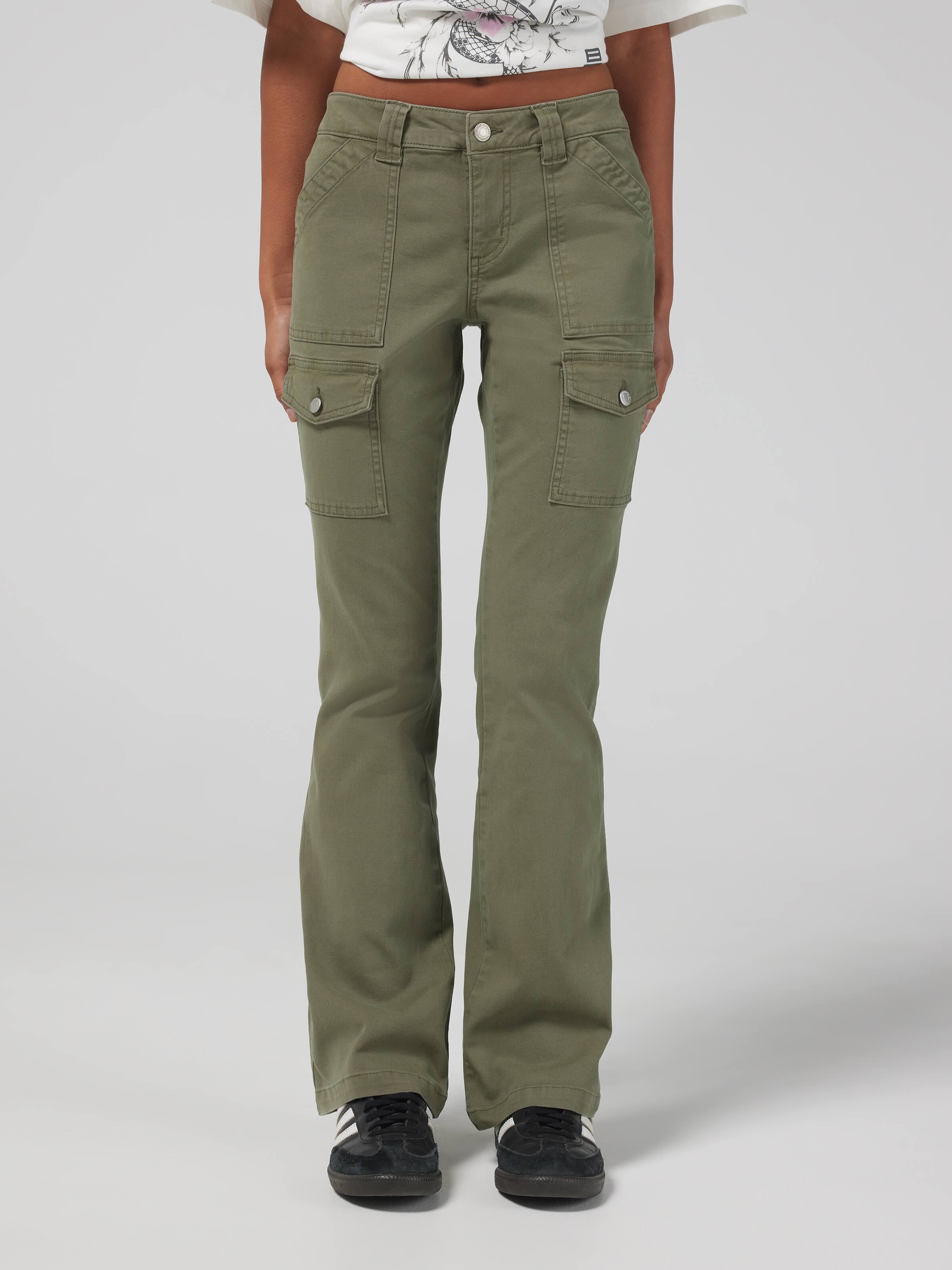 Ash Ultra Low Cargo Bootcut