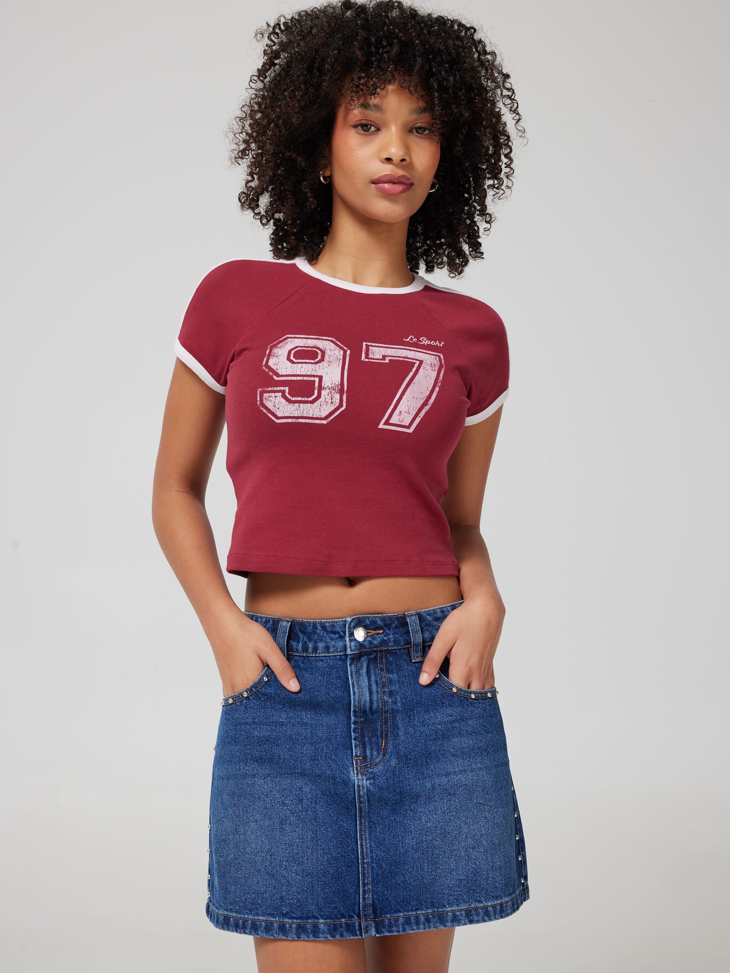 W A-Line Mini Skirt
