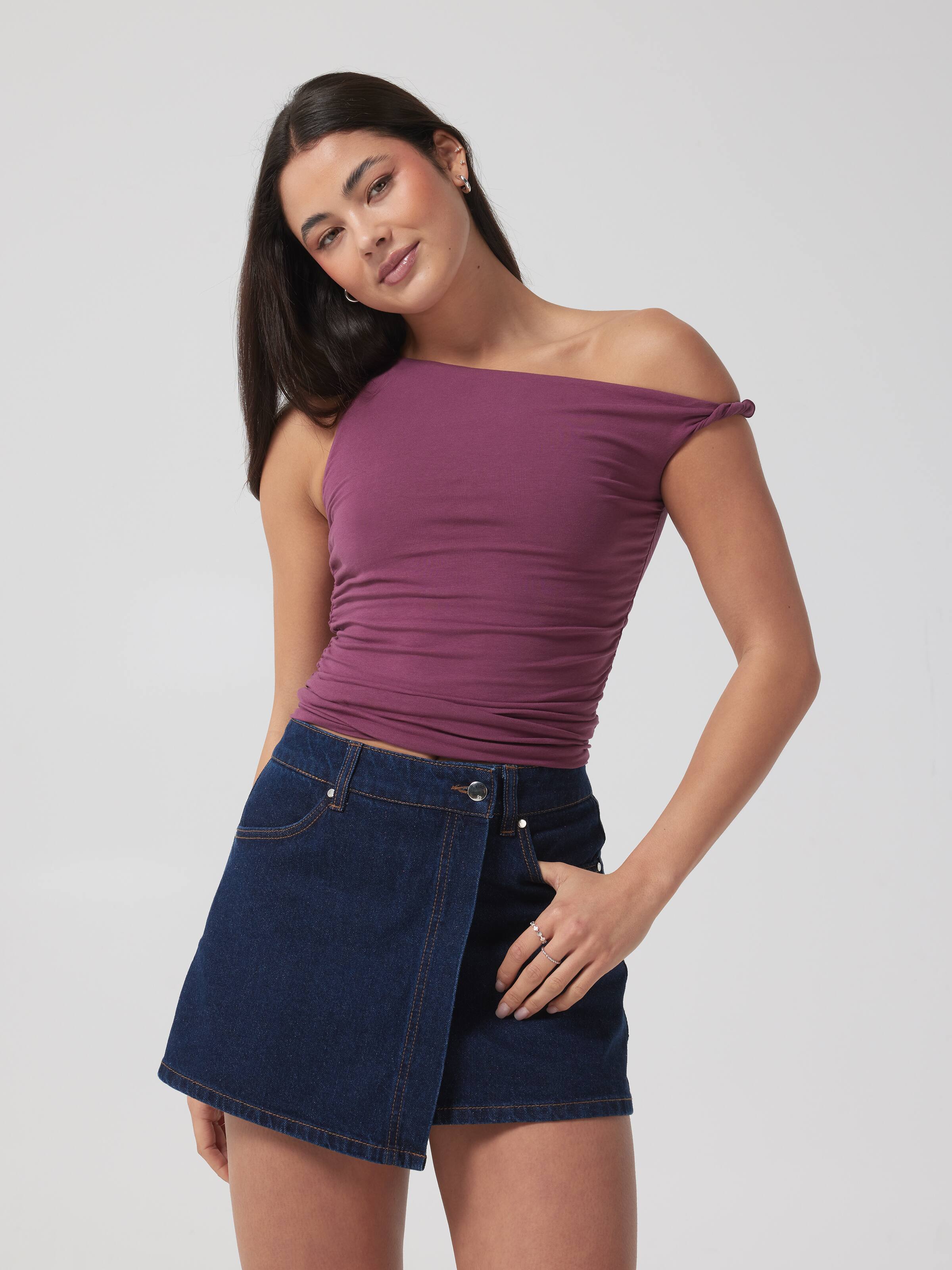 Nova Denim Skort