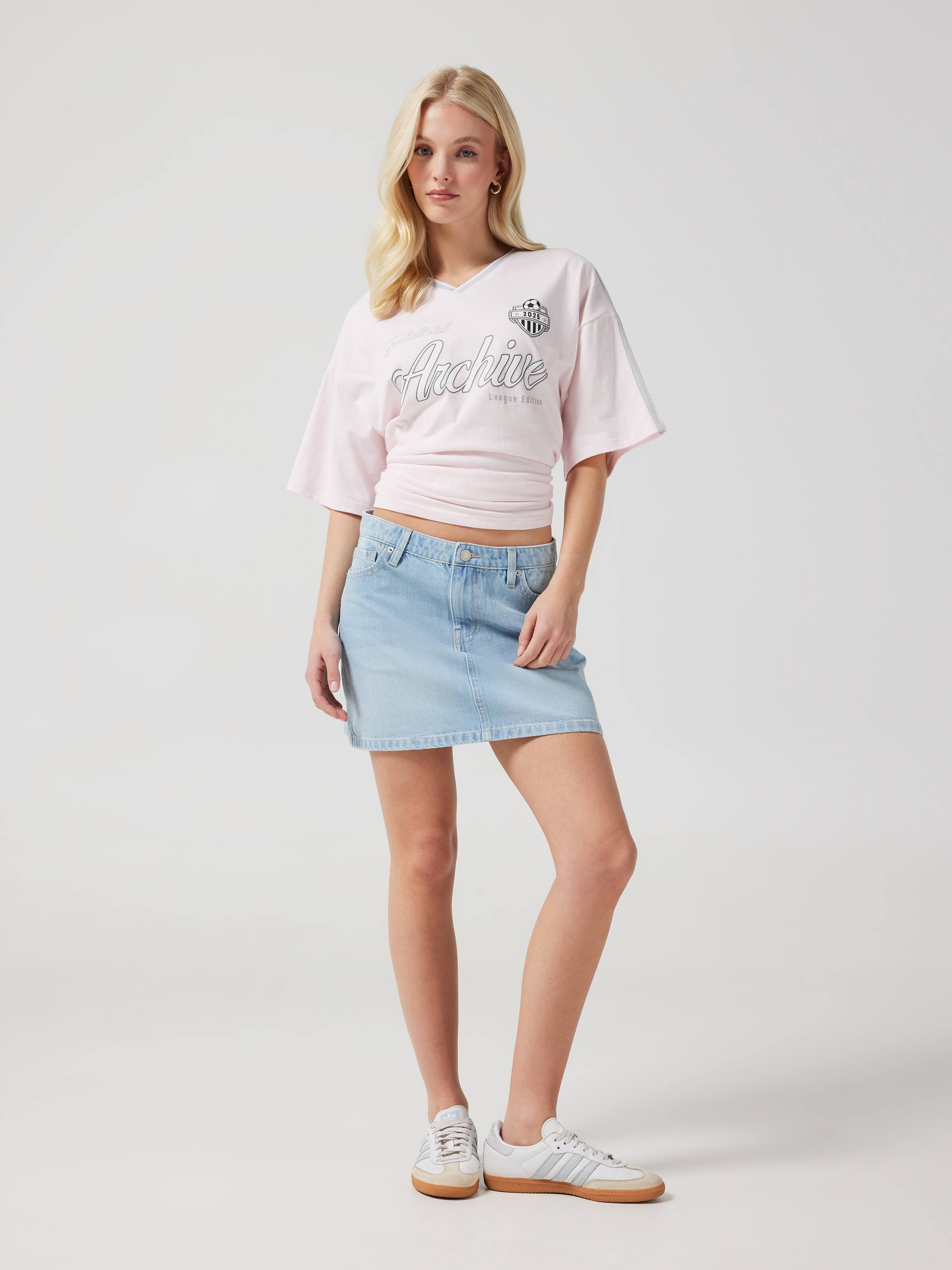 Alexa Rigid Mini Skirt