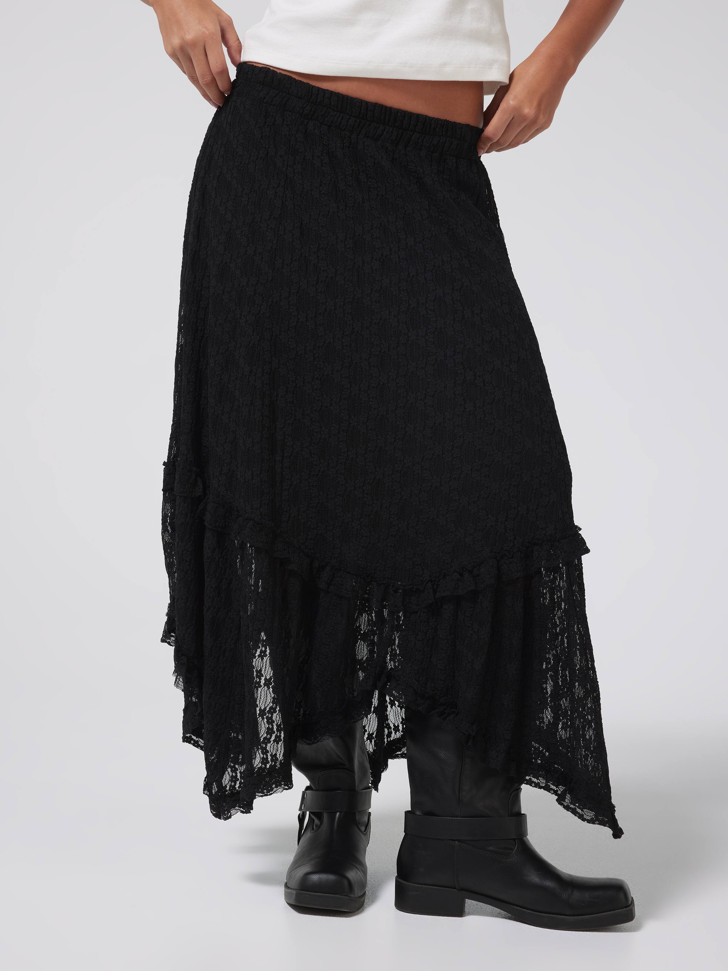 Ivy Lace Midi Skirt