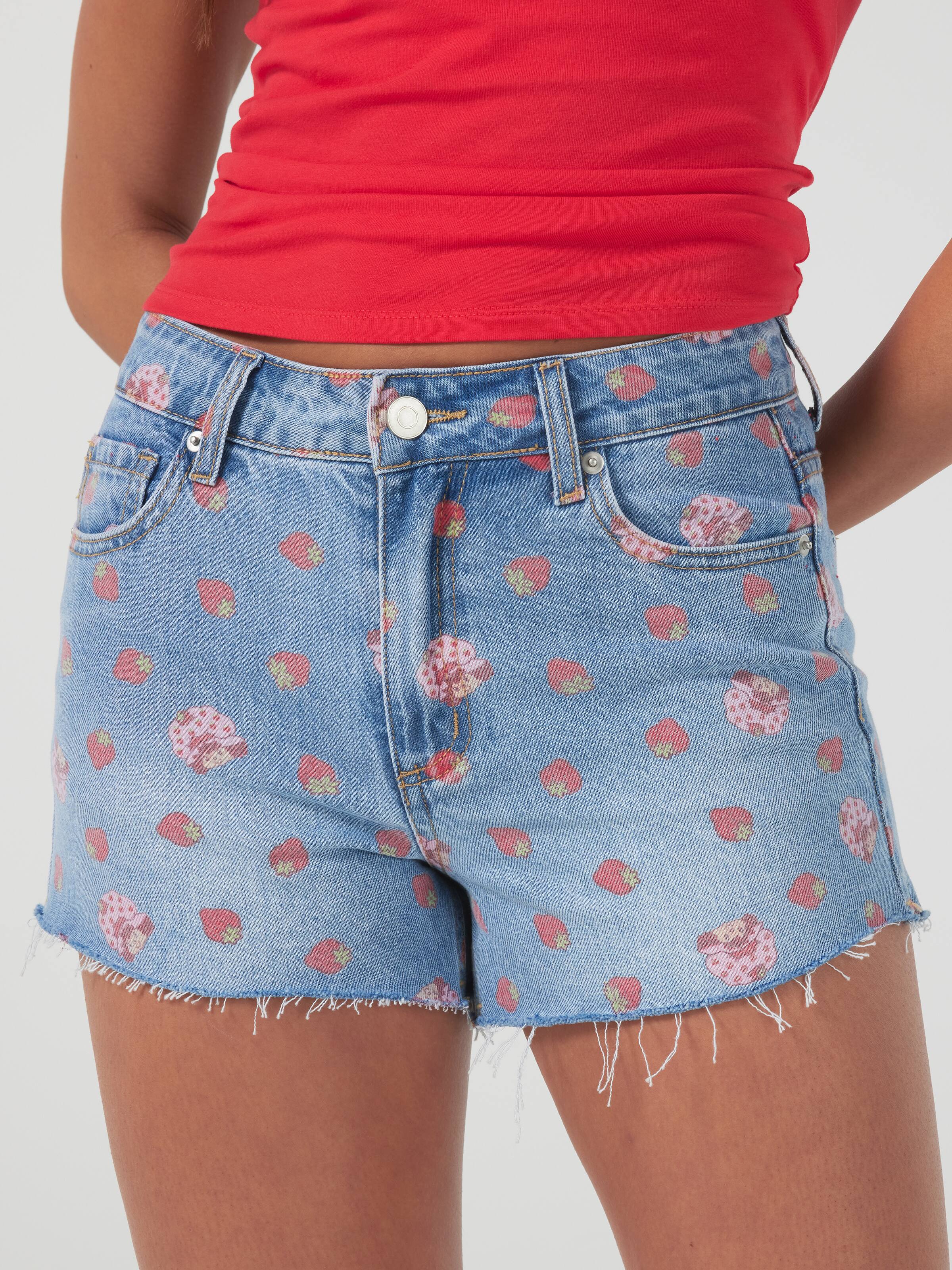 Strawberry Shortcake Denim Short