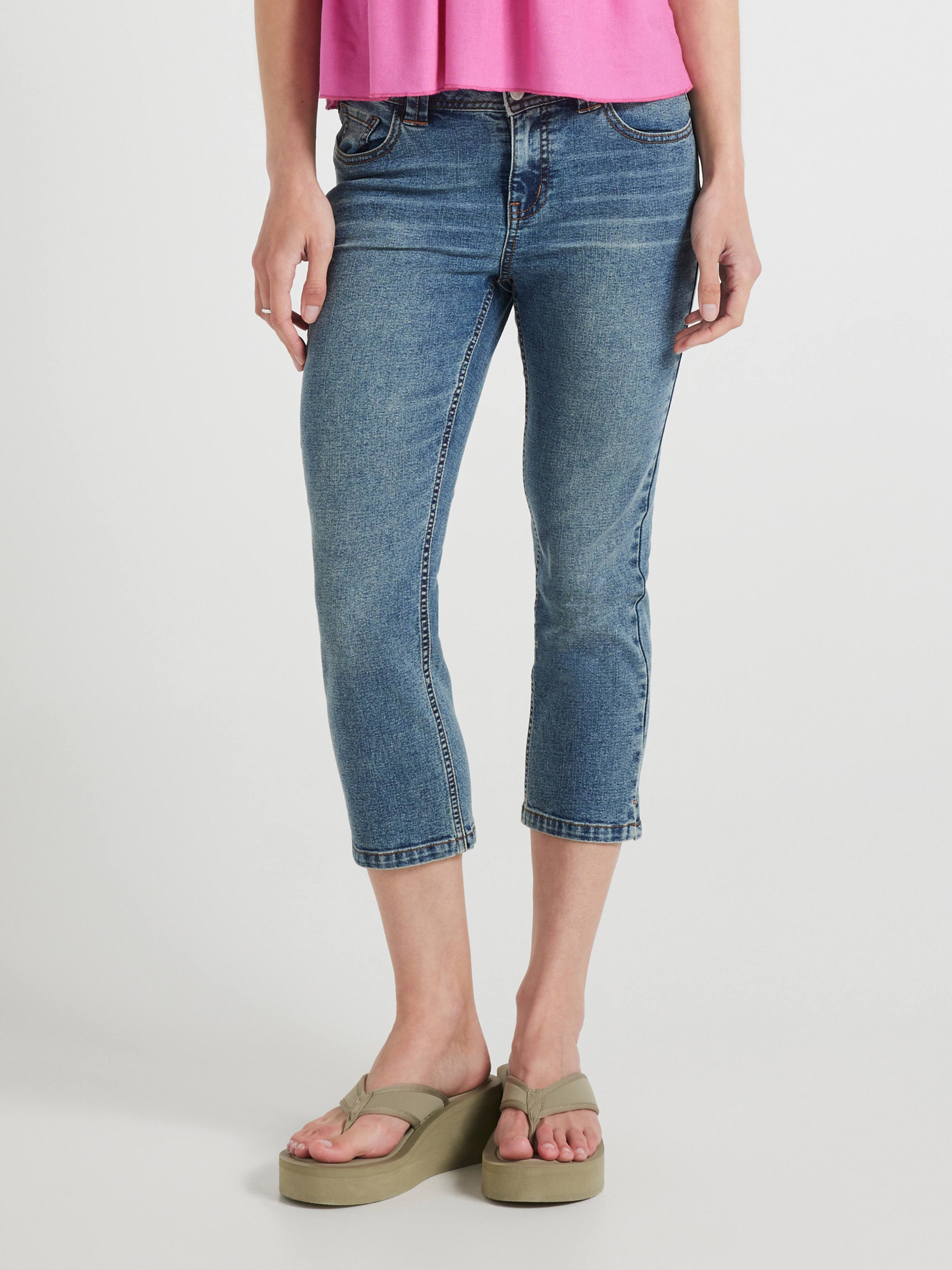 Pamela Denim Capri
