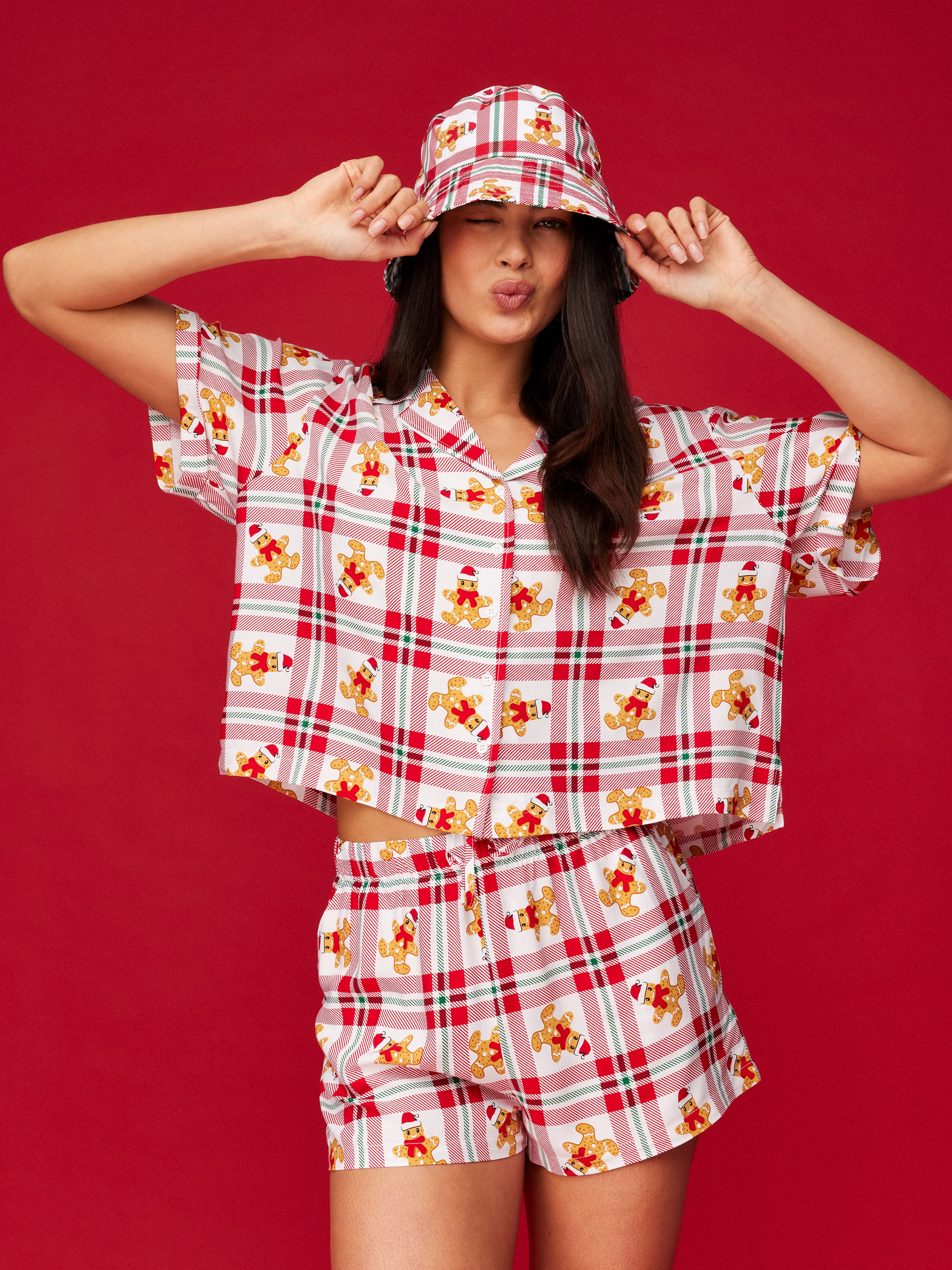 Xmas Viscose Short