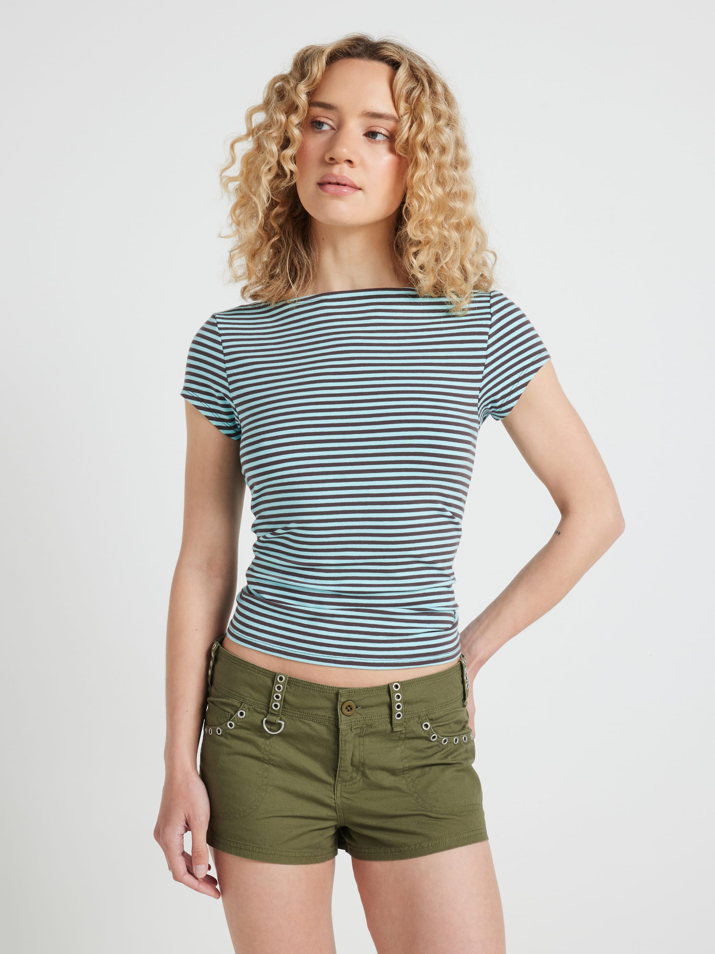 Jada Low Rise Cargo Mini Short
