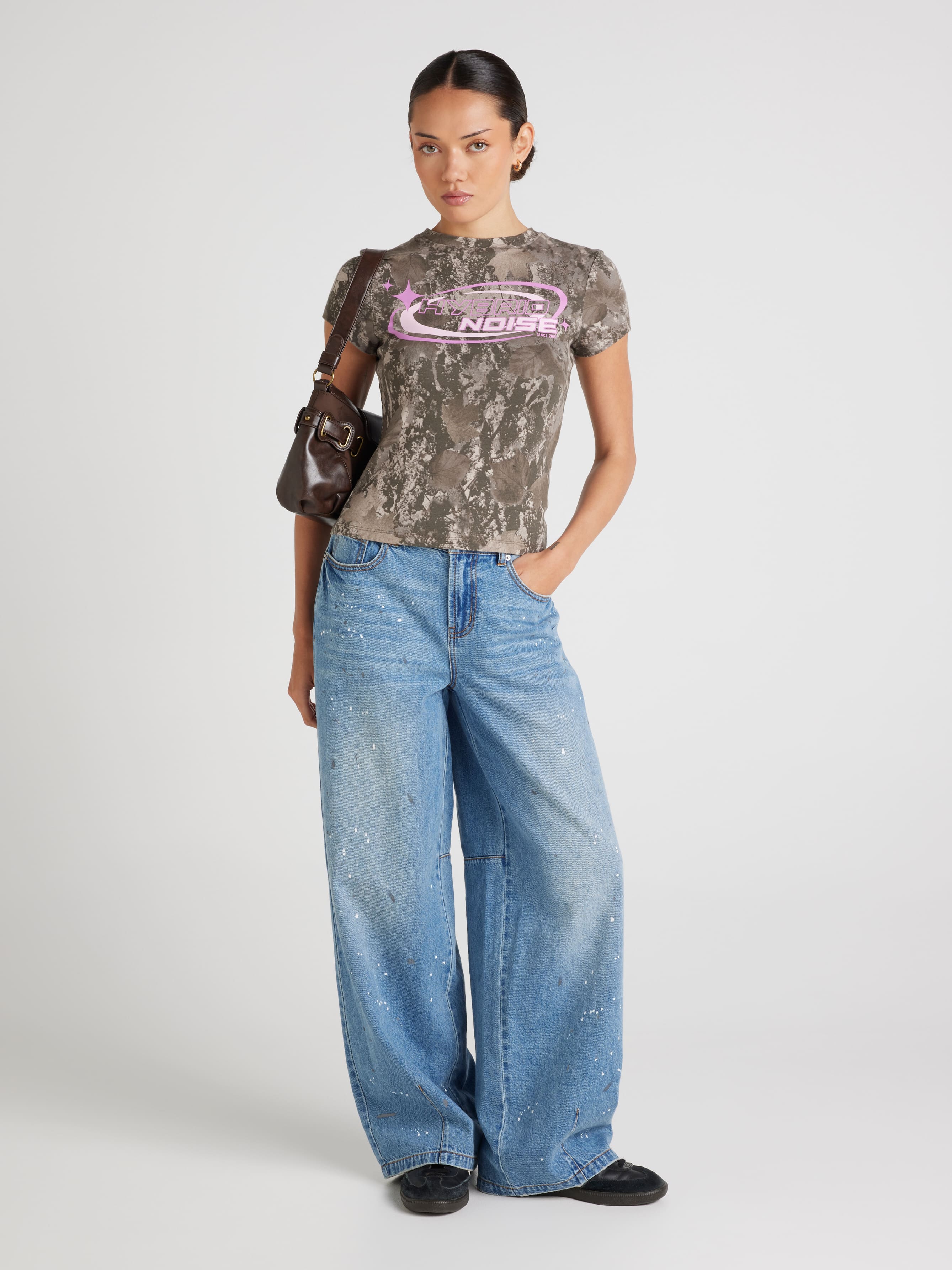Monti Mid Rise Super Baggy Jean