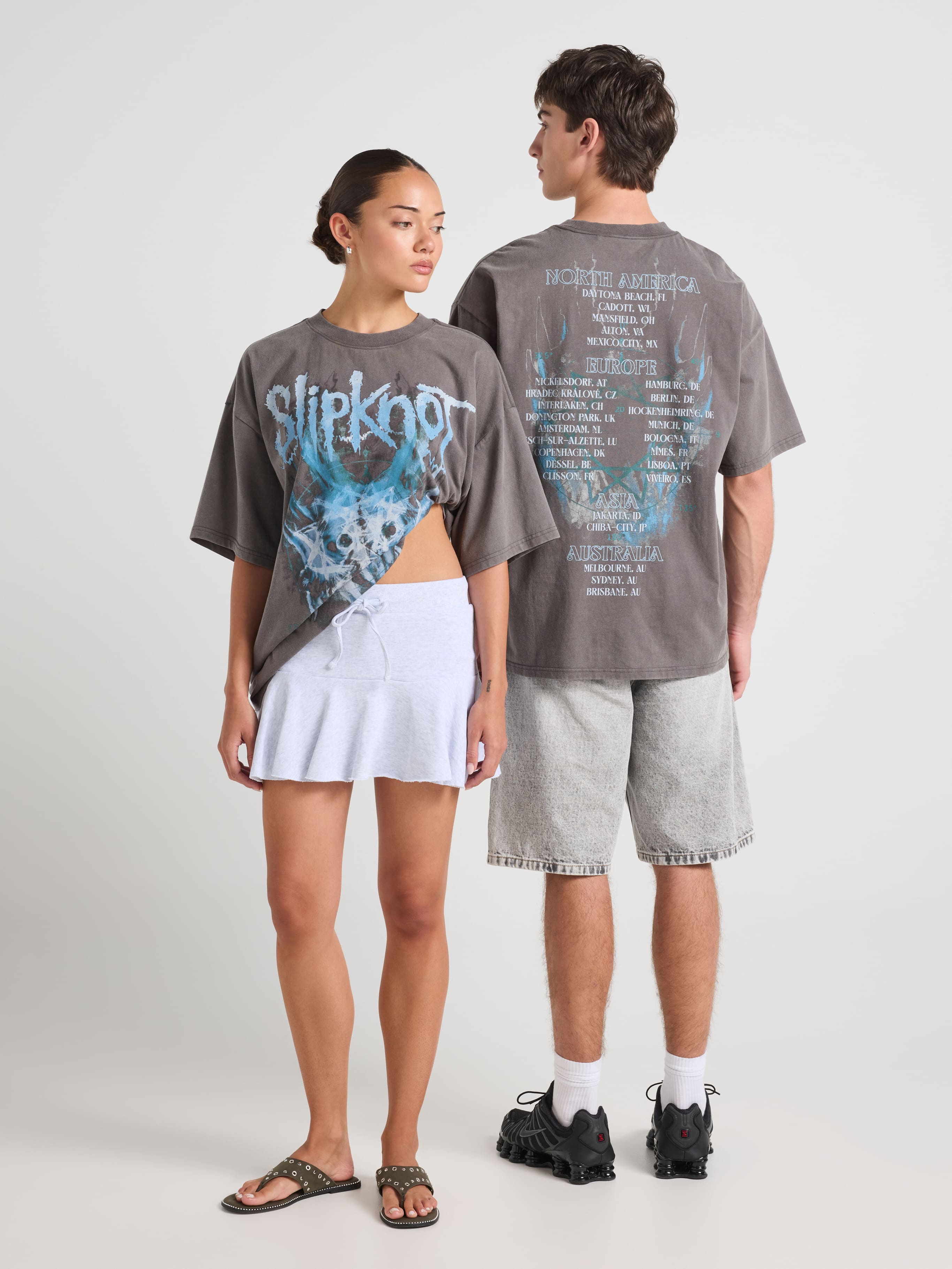 Slipknot Ombre Tour Oversized Tee