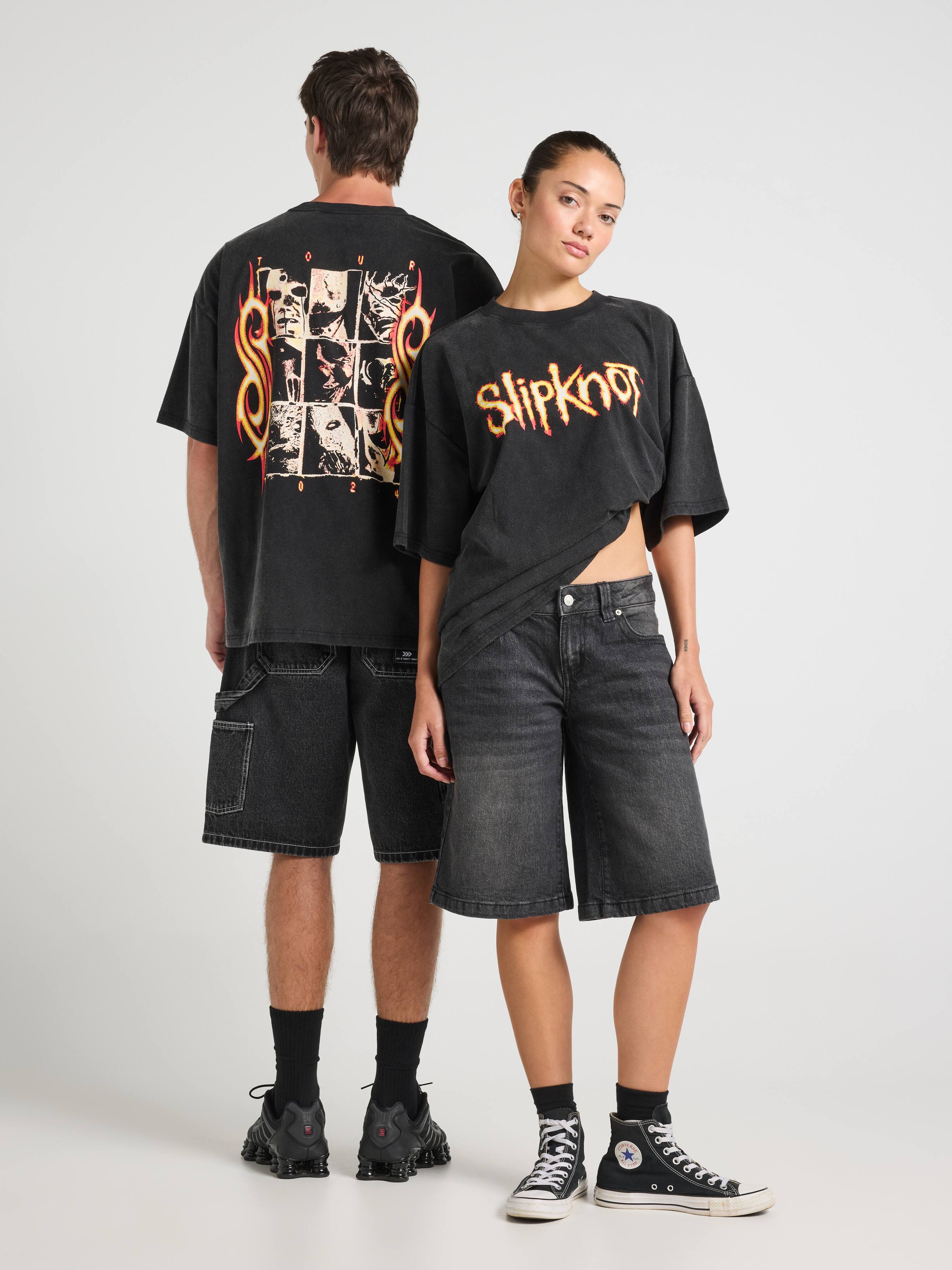 Slipknot Grid Oversized Tee