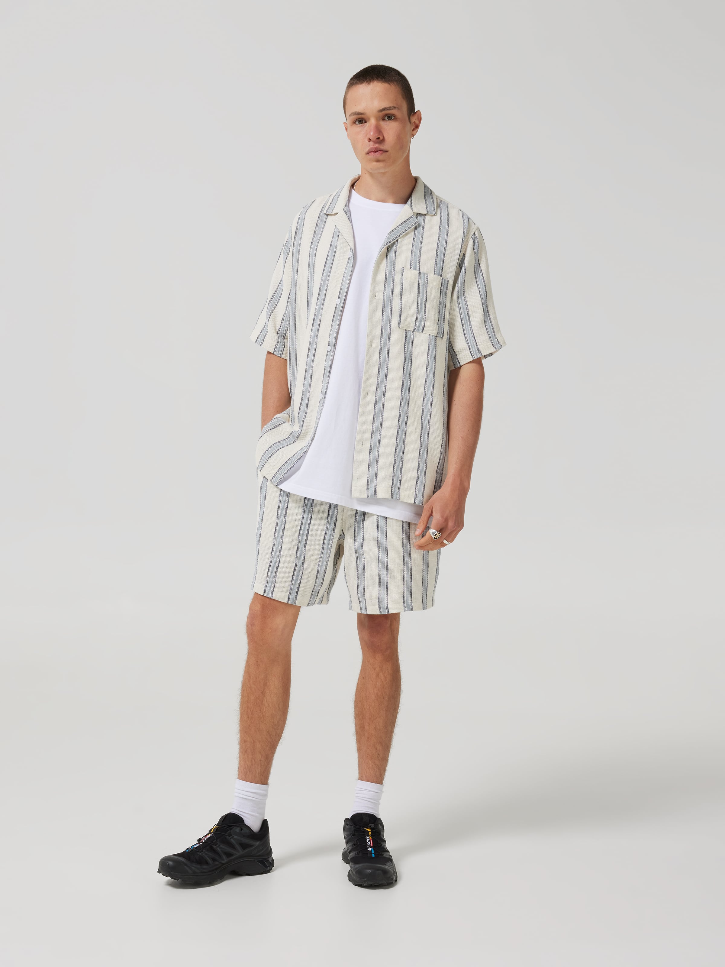 V-Stripe Byron Short Sleeve Shirt