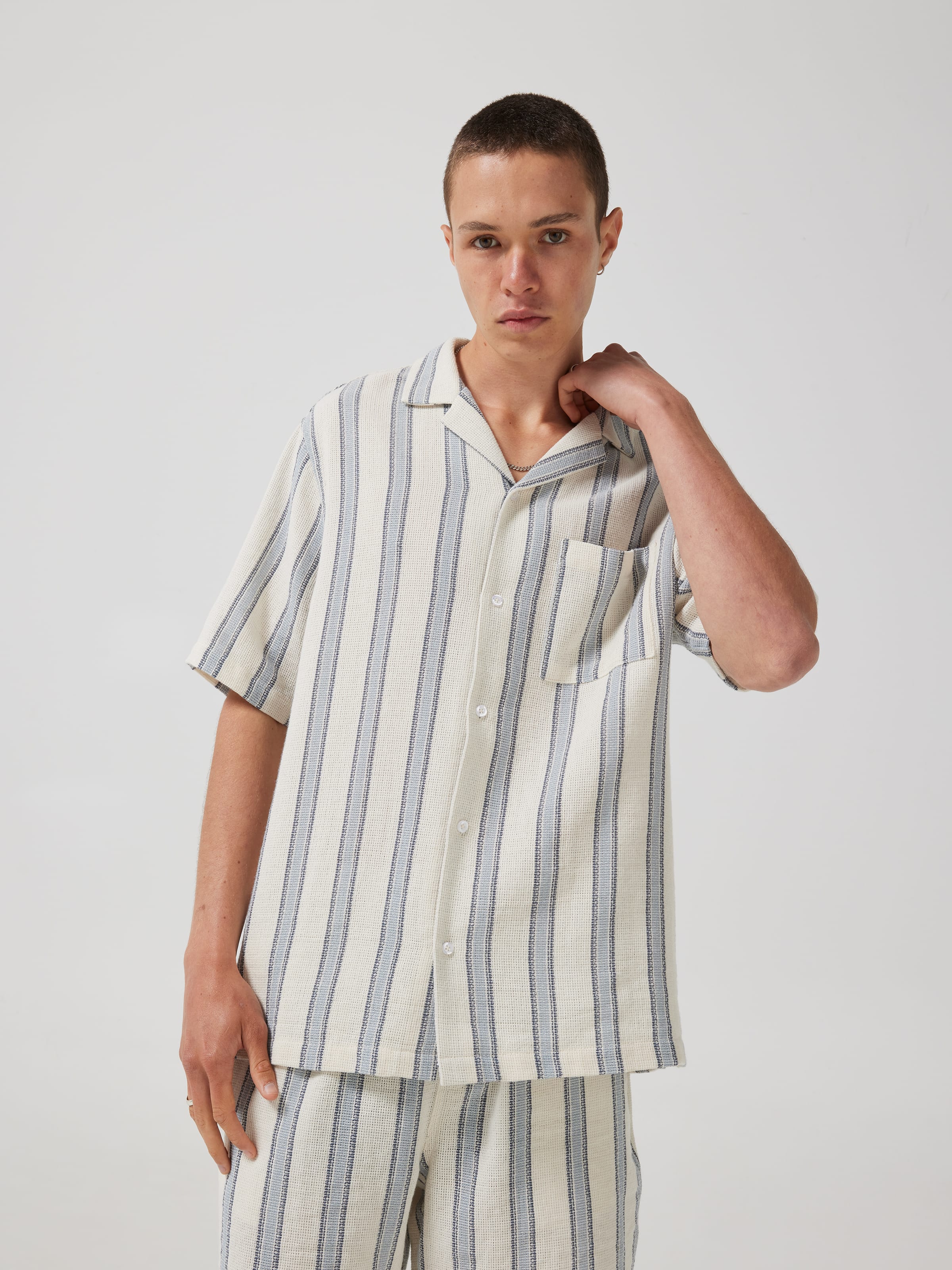 V-Stripe Byron Short Sleeve Shirt