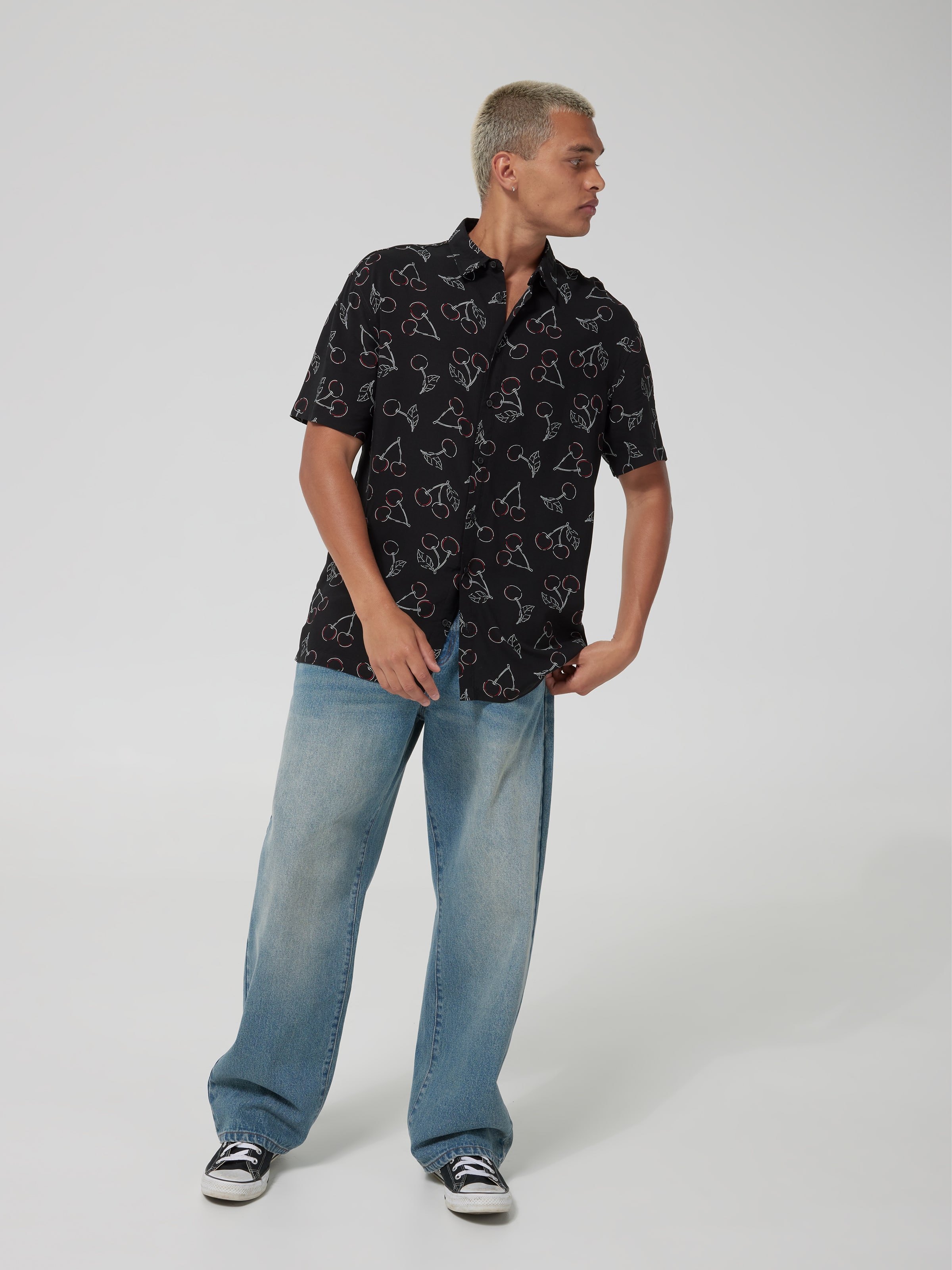 Cherry Resort Short Sleeve Shirt