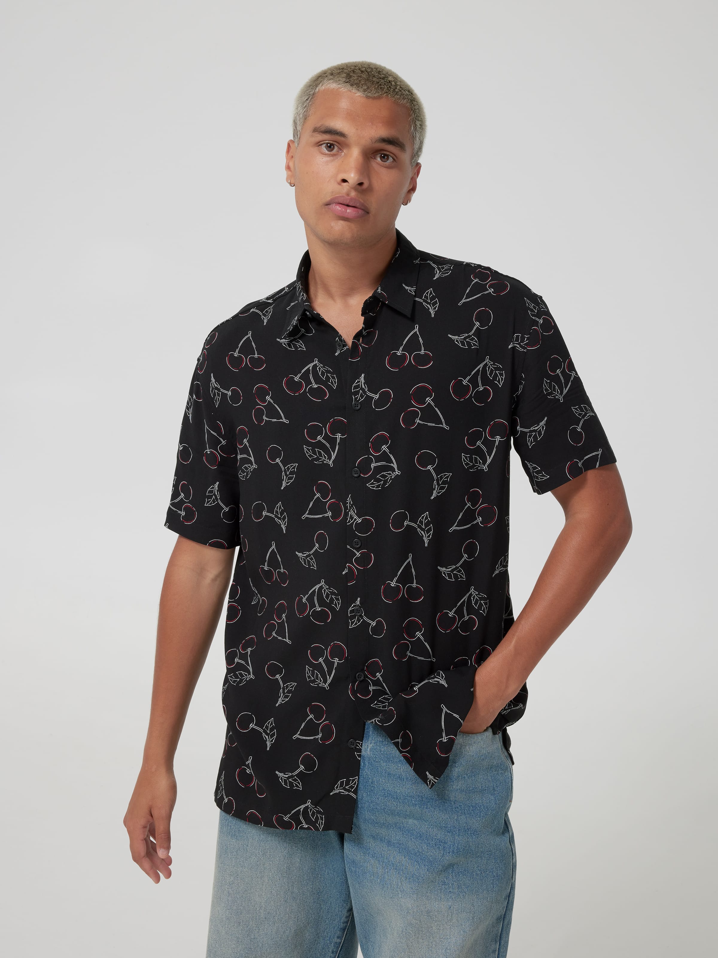 Cherry Resort Short Sleeve Shirt