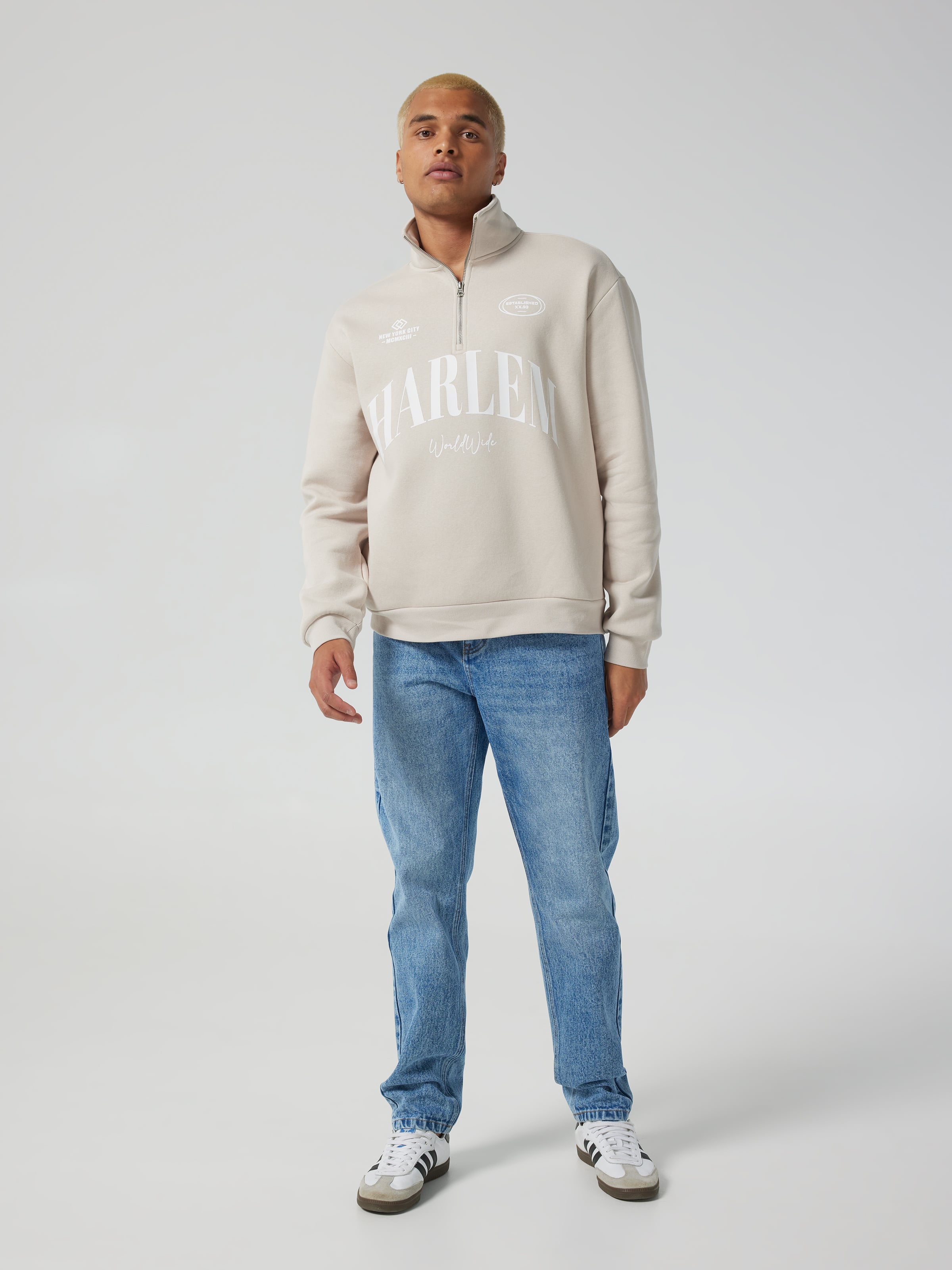 Harlem 1/4 Zip Sweat