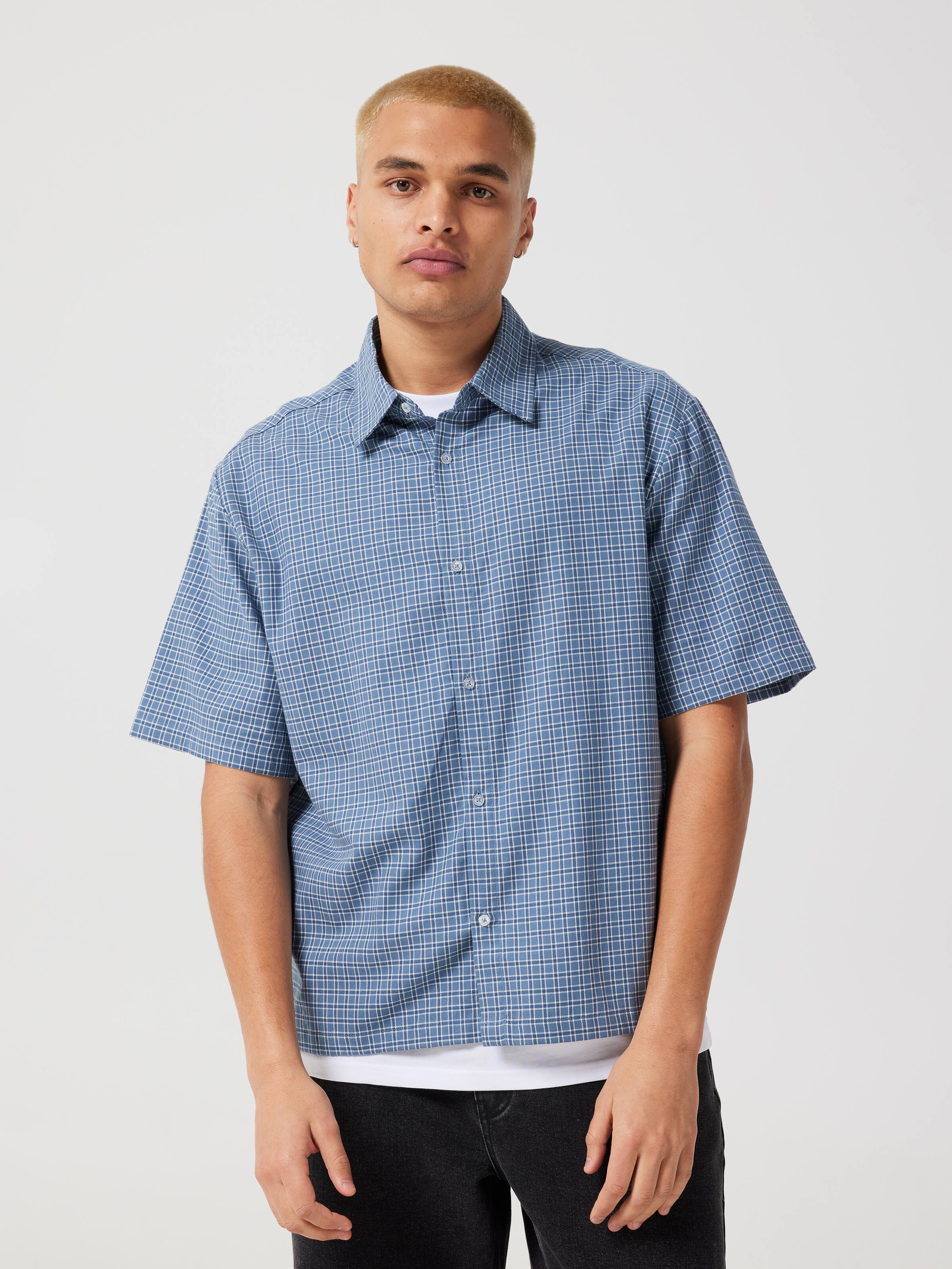 Checkered Skate Short Sleeve Shirt