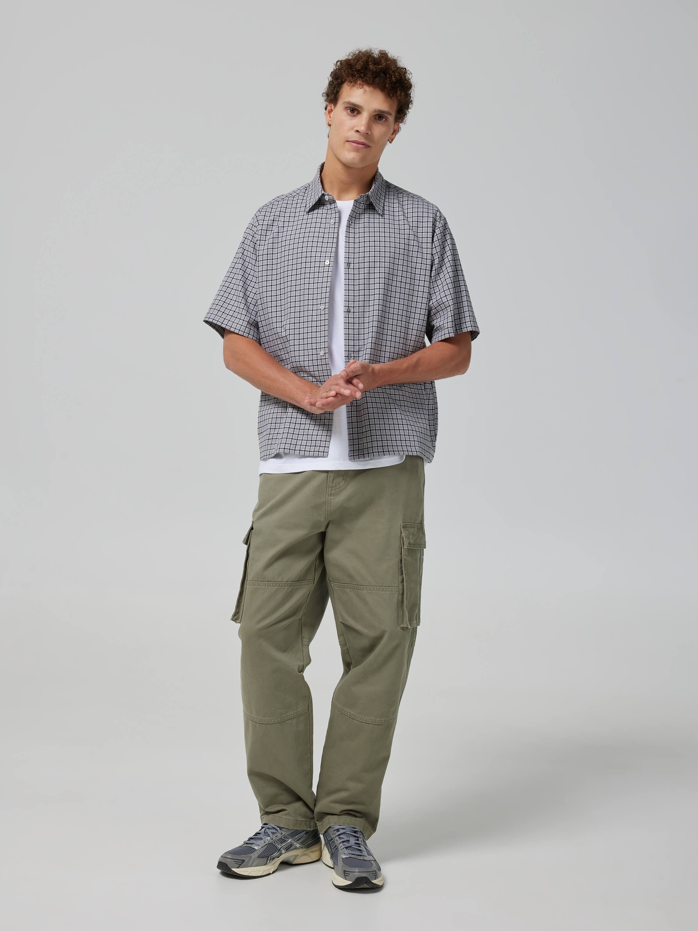 Checkered Skate Short Sleeve Shirt