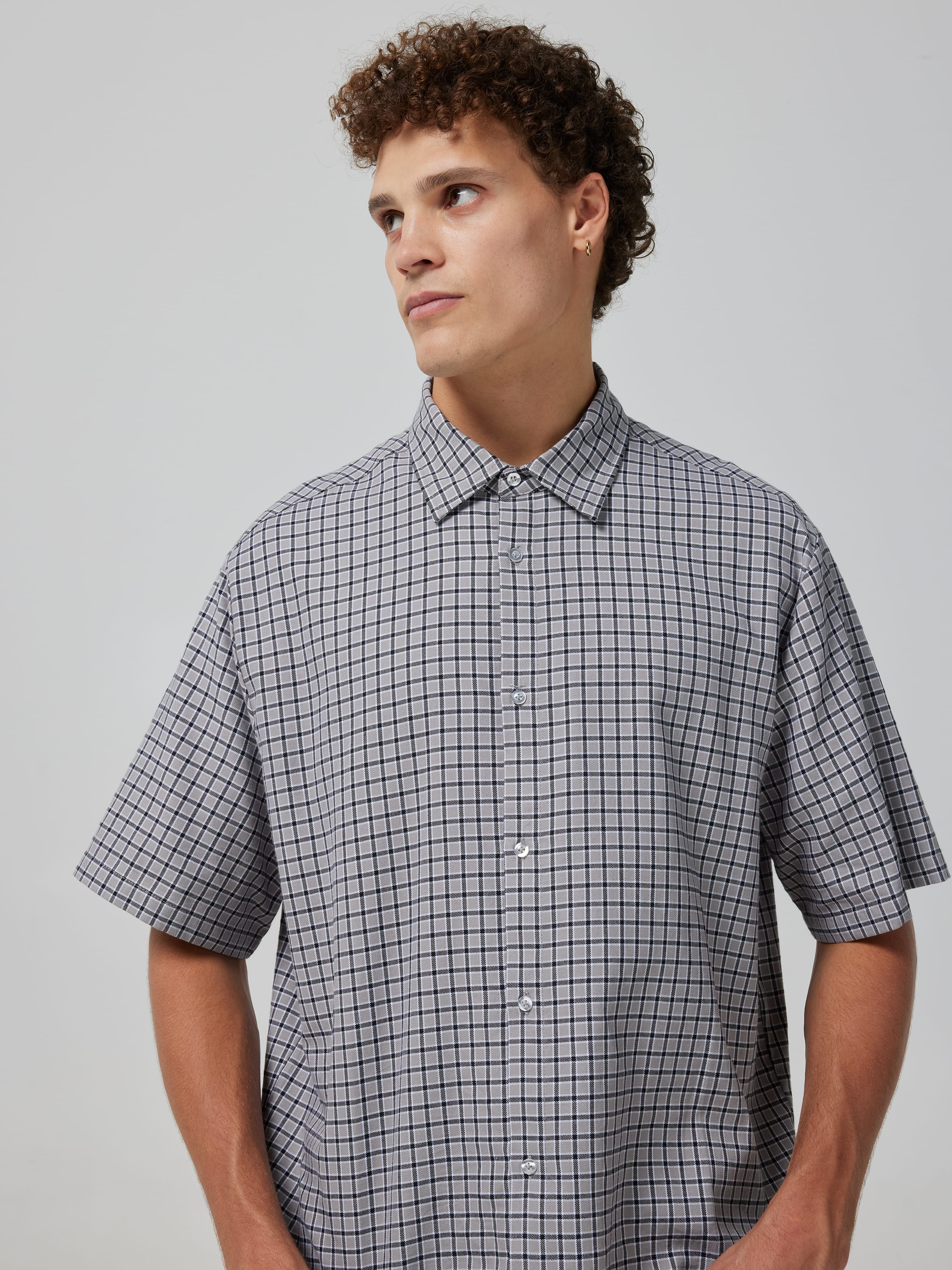 Checkered Skate Short Sleeve Shirt