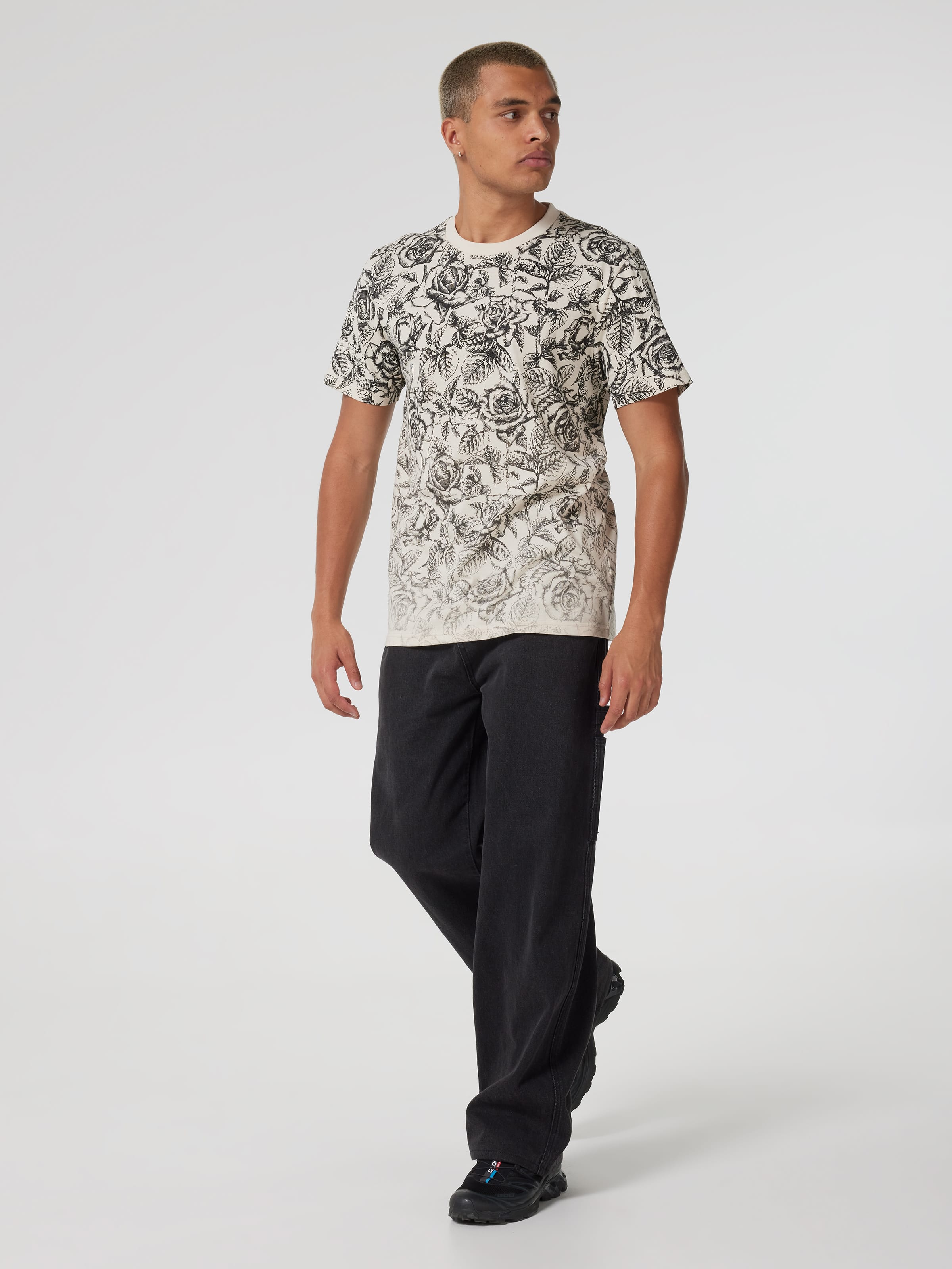 Rose Fade Short Sleeve Tee