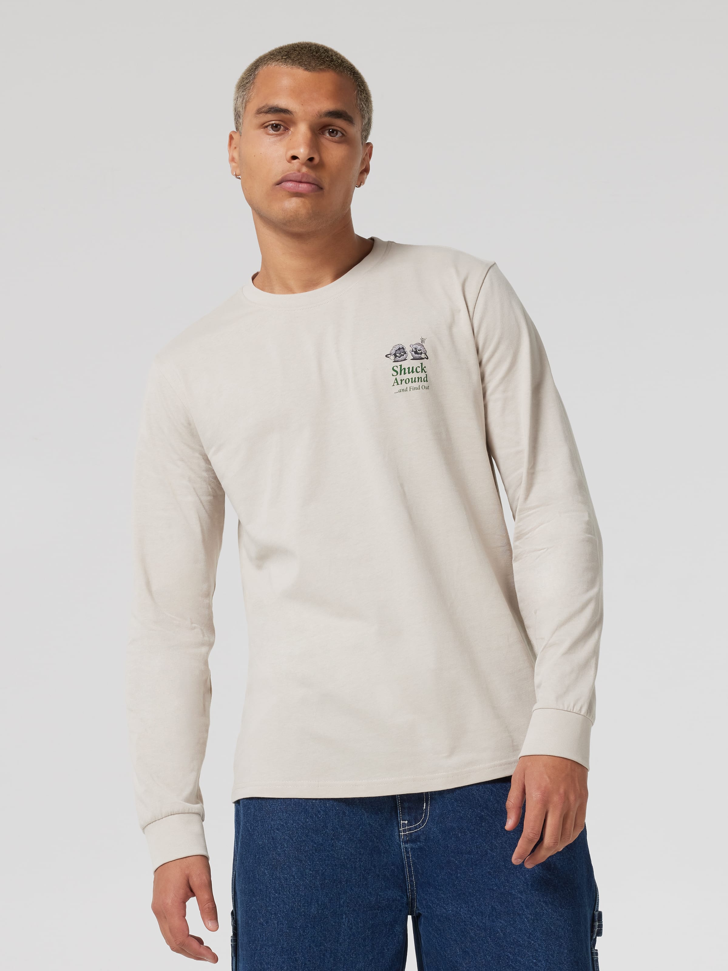 Shuck Around Long Sleeve Tee
