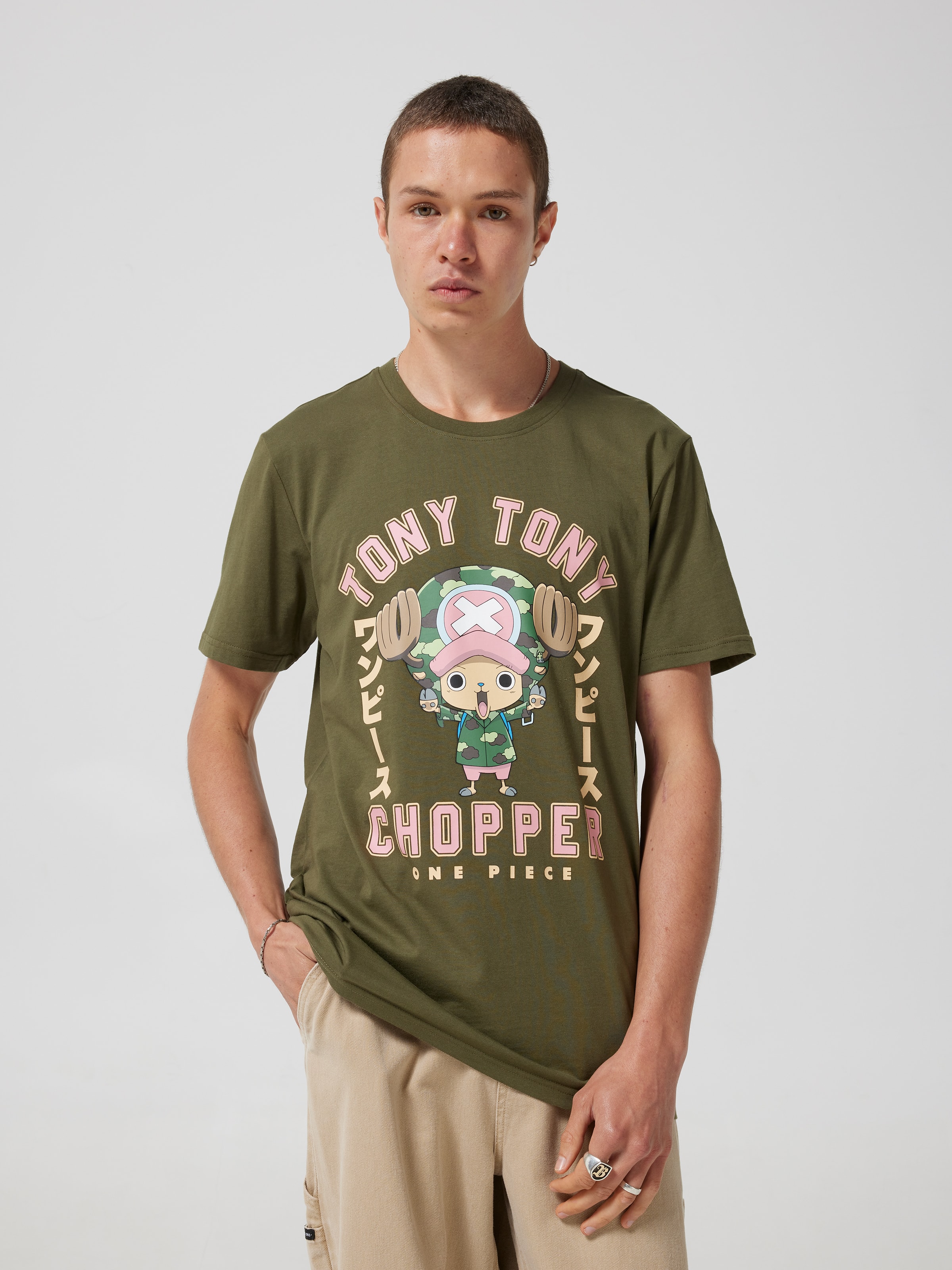 One Piece Chopper Short Sleeve Tee
