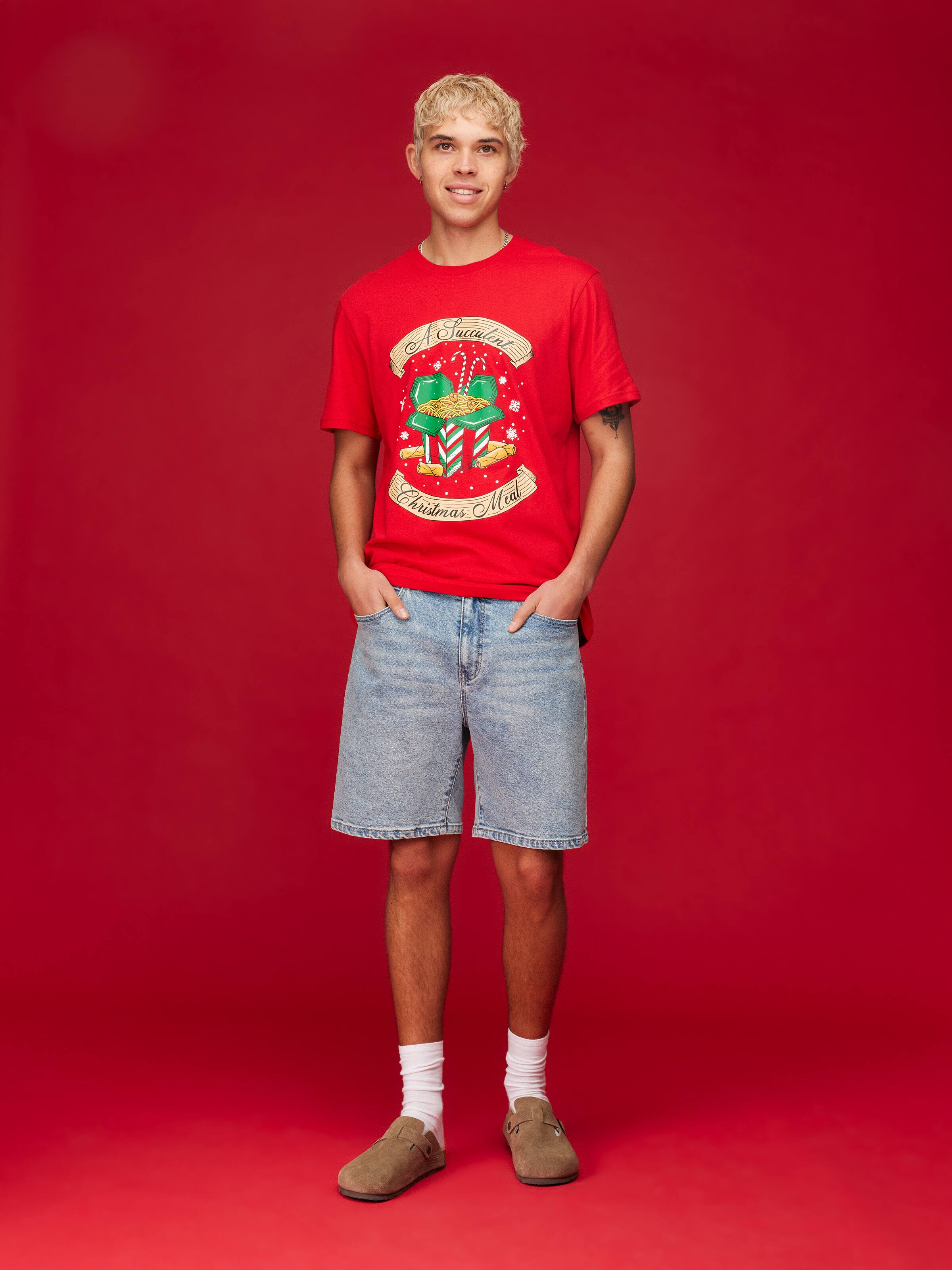 Xmas Meal Short Sleeve Tee