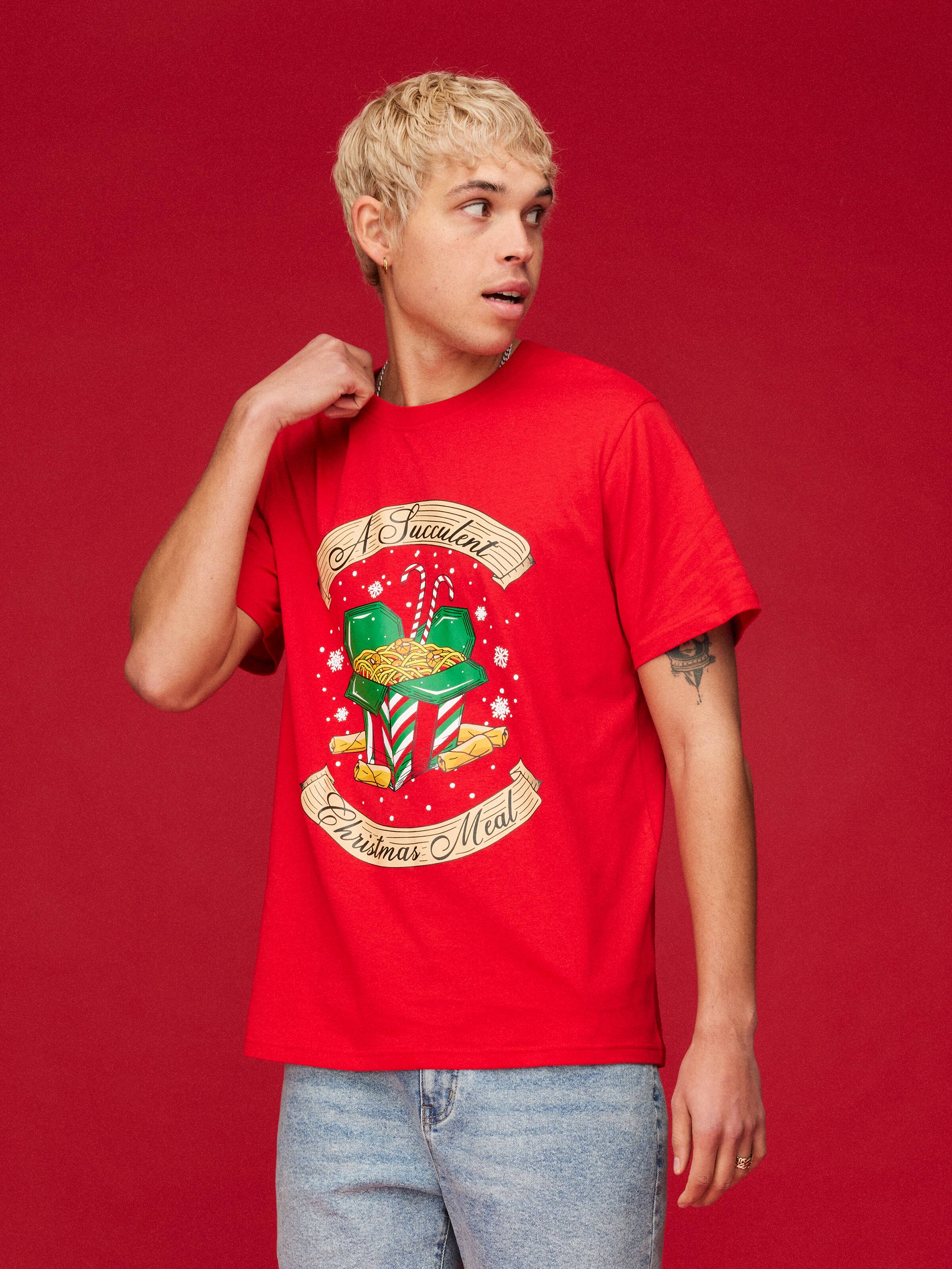 Xmas Meal Short Sleeve Tee