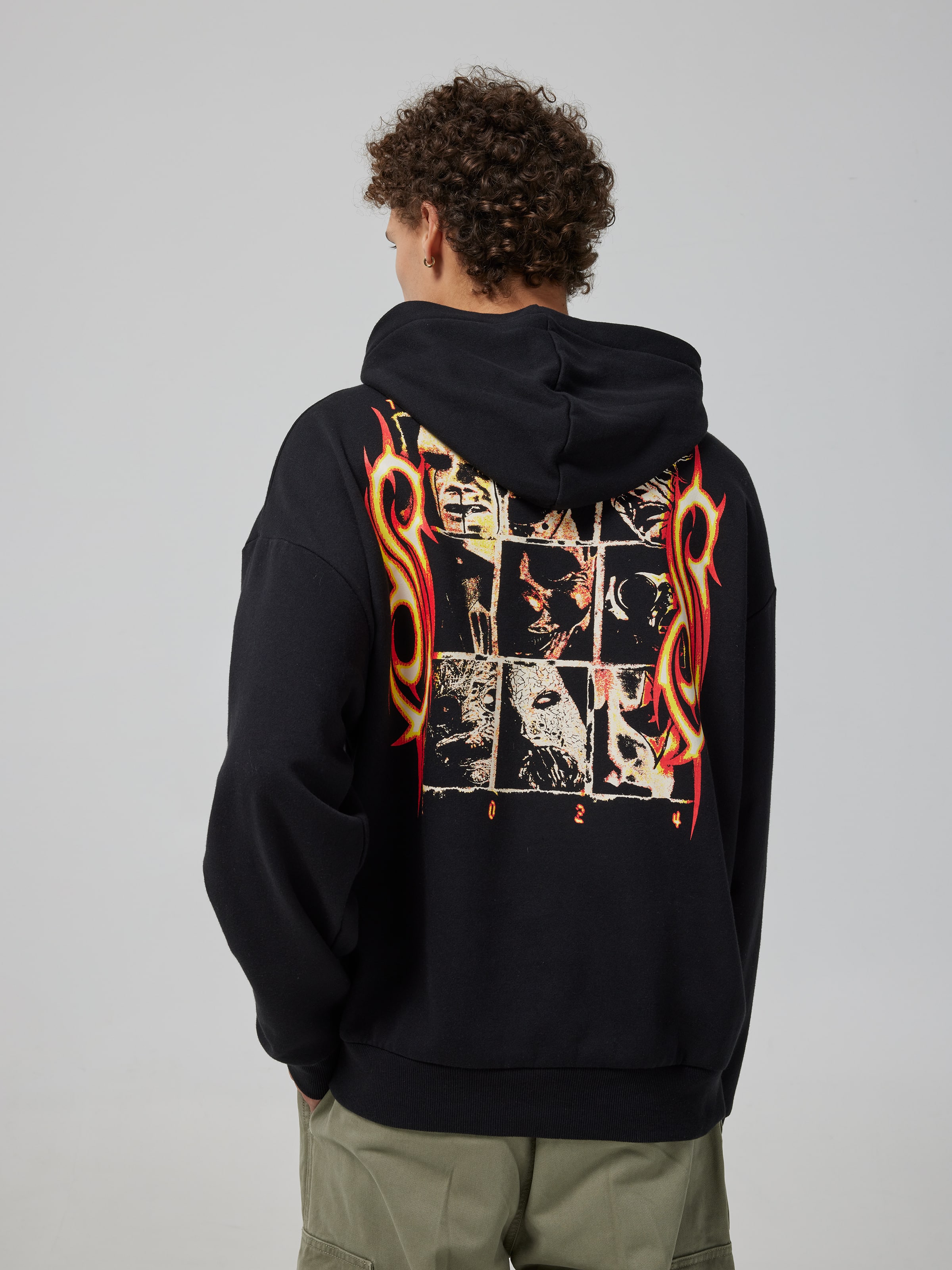 Slipknot Flame Hoodie