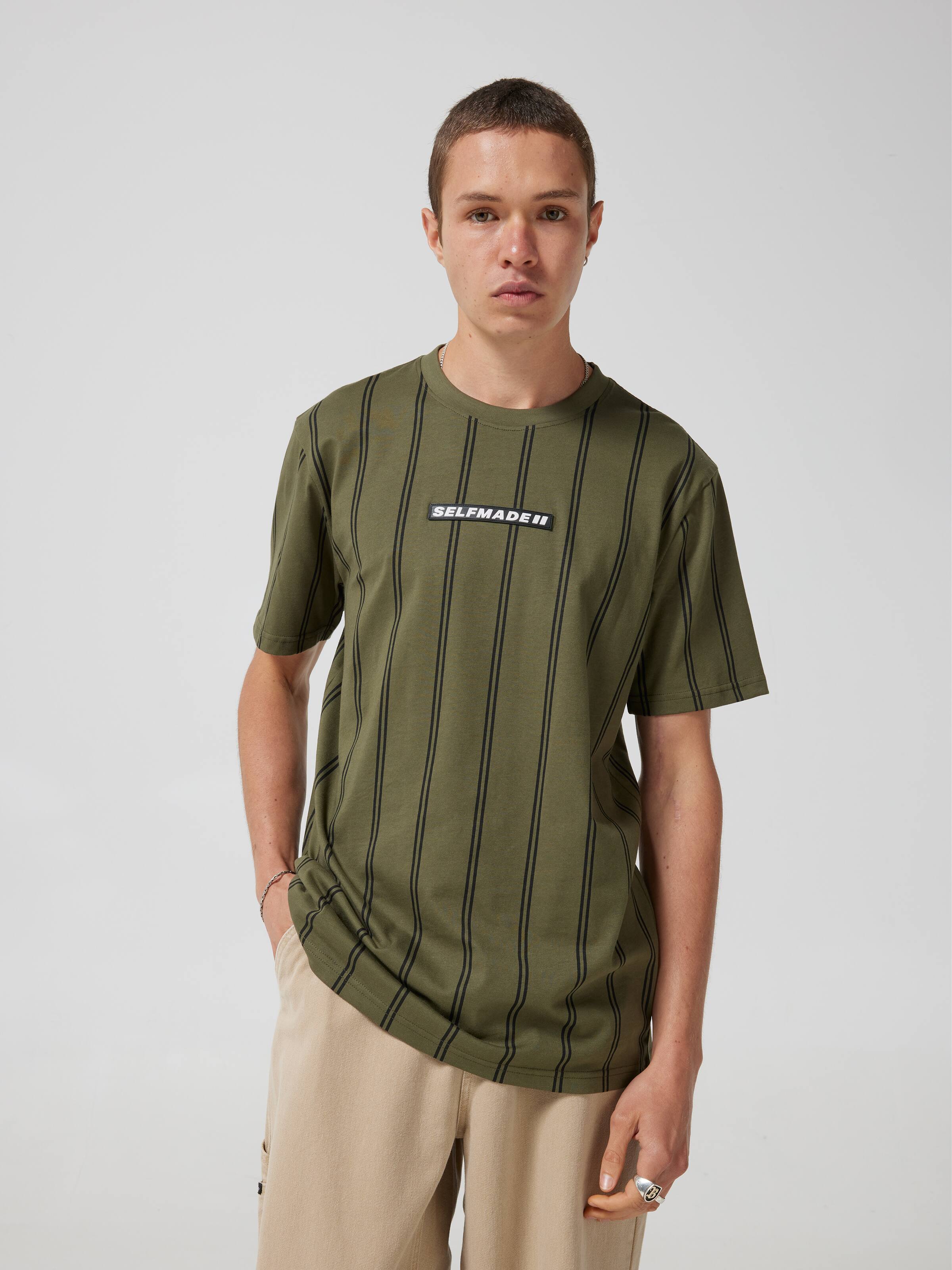 Vstripe Short Sleeve Tee