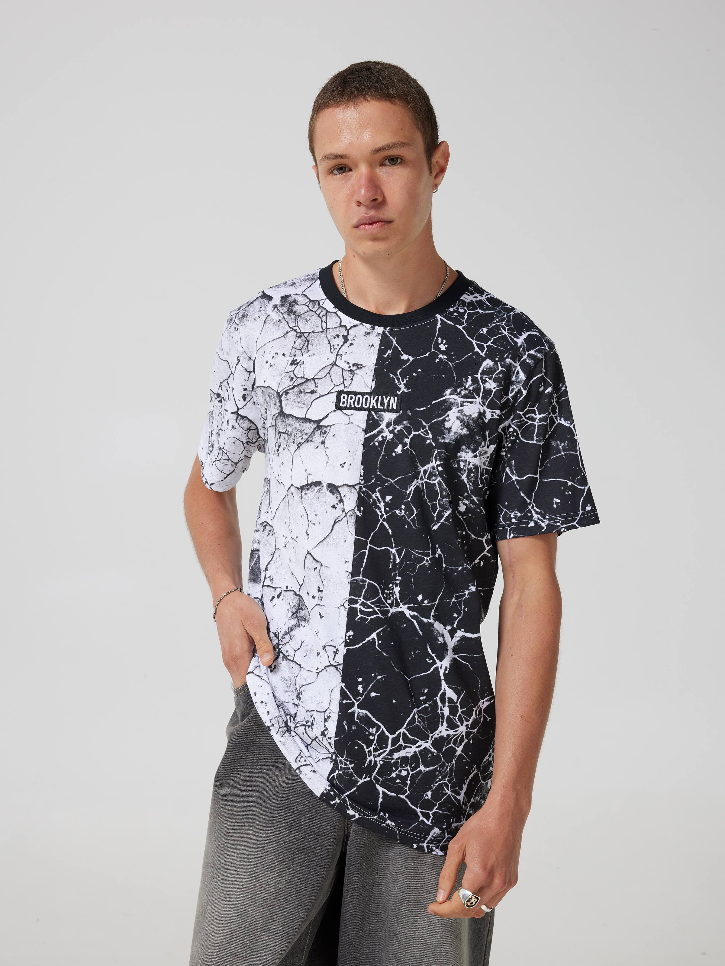 Splice Marble Short Sleeve Tee