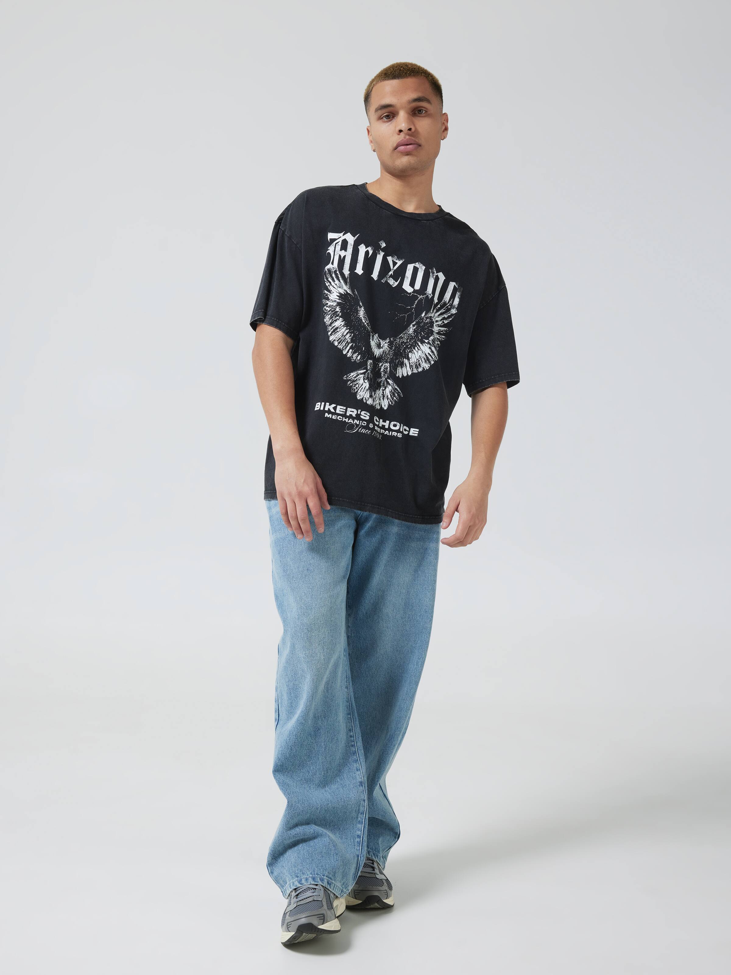 Biker Arizona Oversized Tee