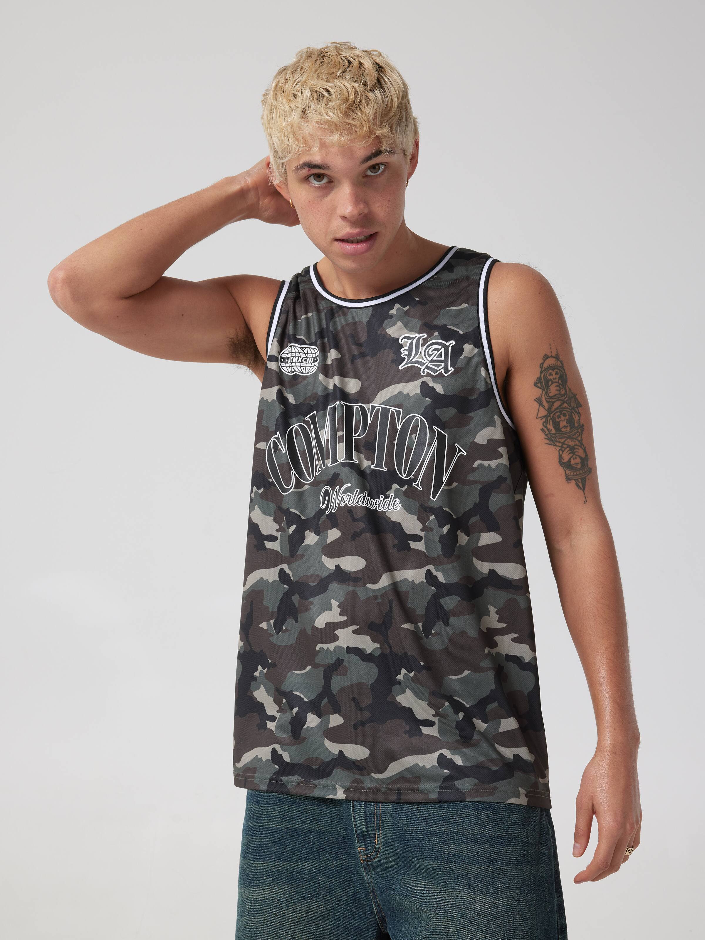 Sport La Compton Basketball Tank