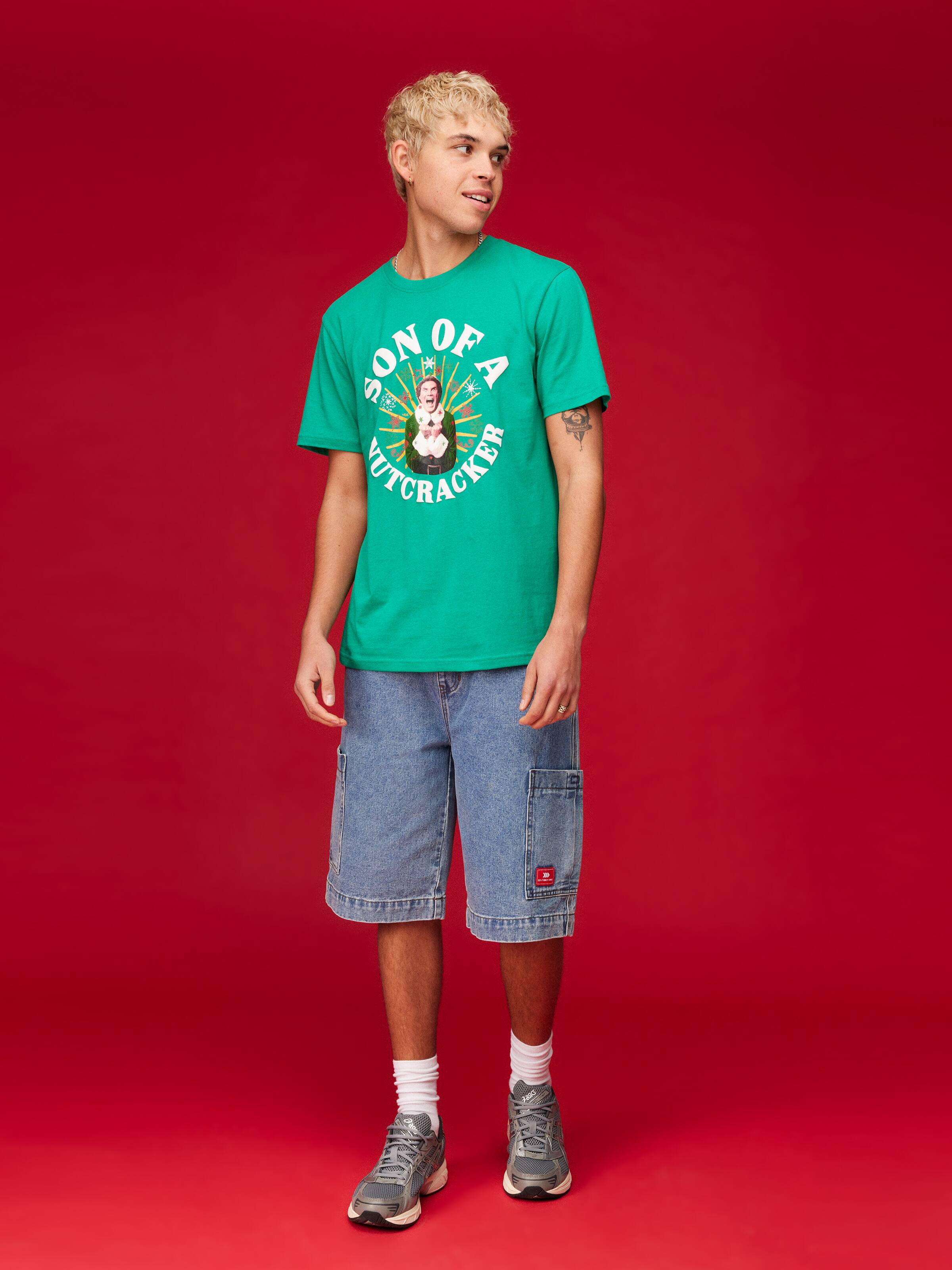 Xmas Elf Nutcracker Short Sleeve Tee