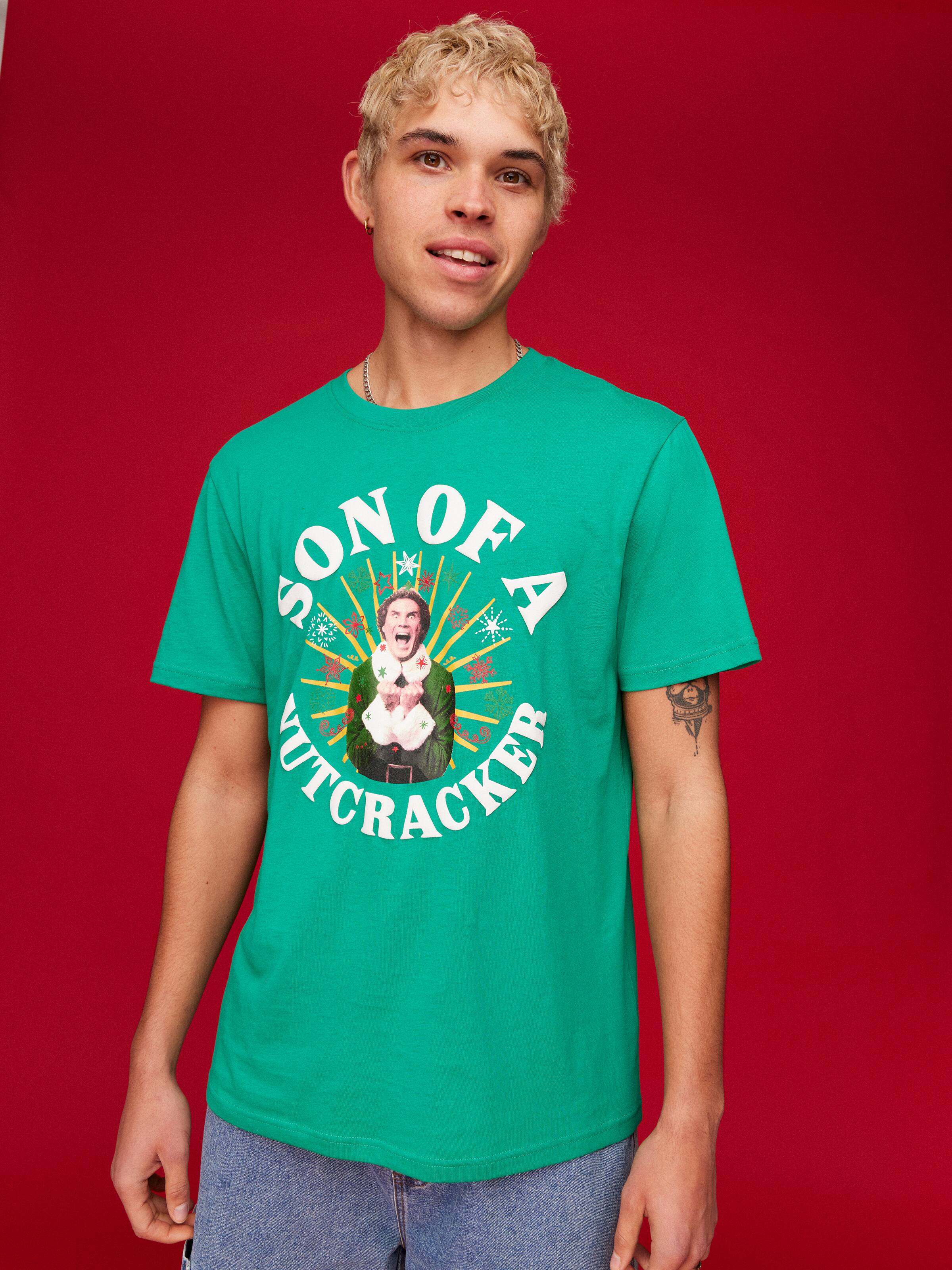 Xmas Elf Nutcracker Short Sleeve Tee