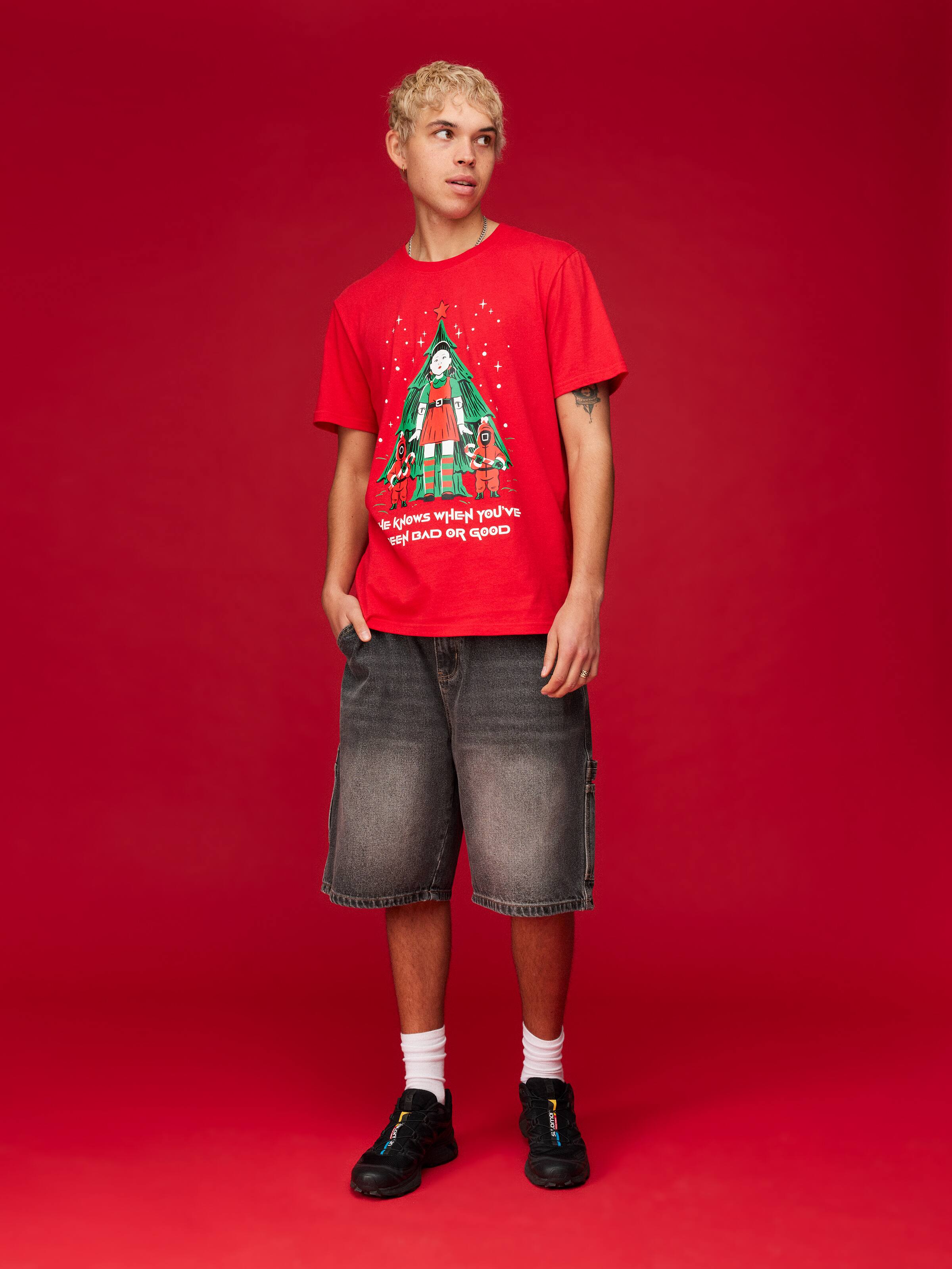Xmas Squid Games Short Sleeve Tee