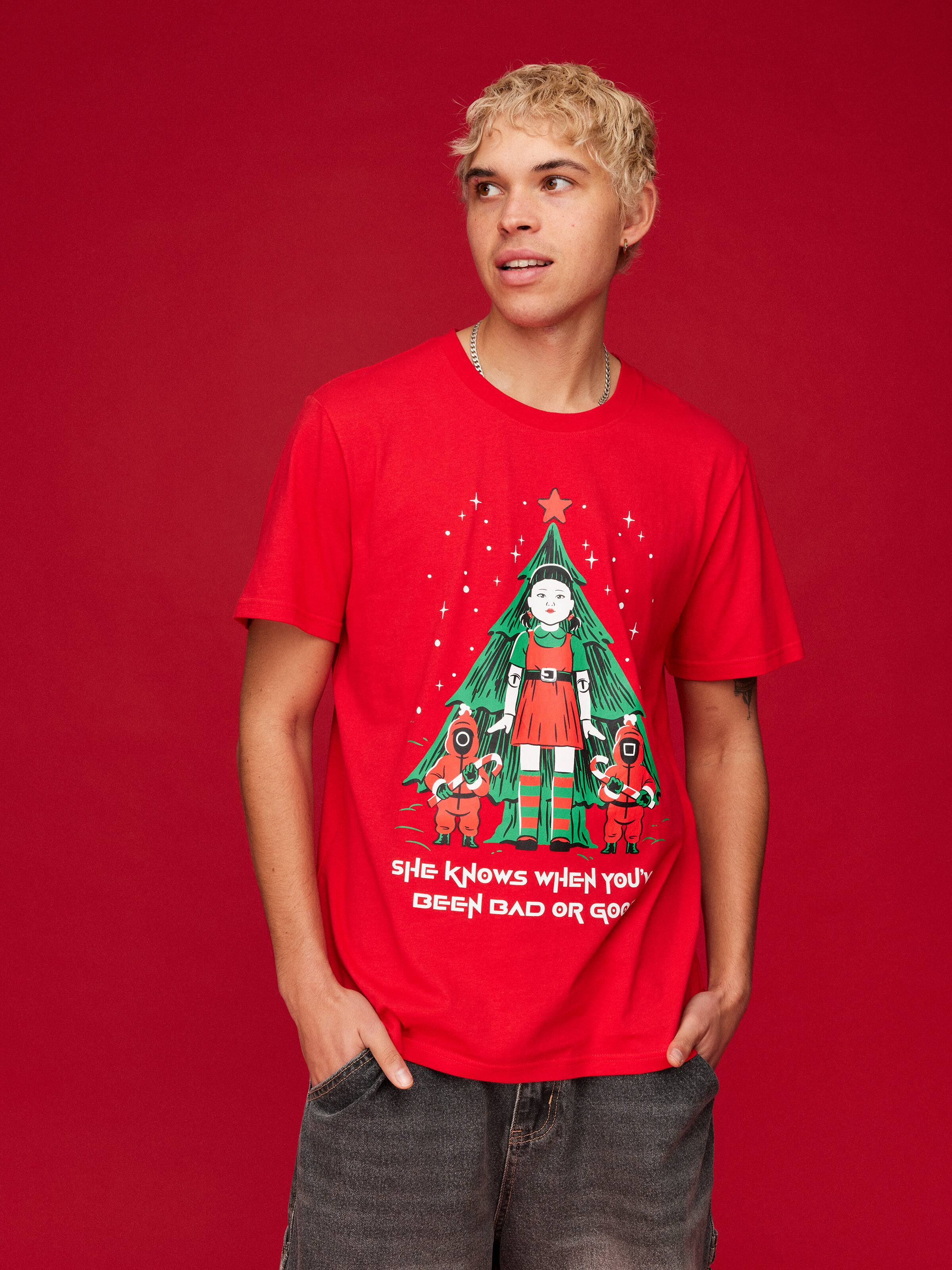 Xmas Squid Games Short Sleeve Tee