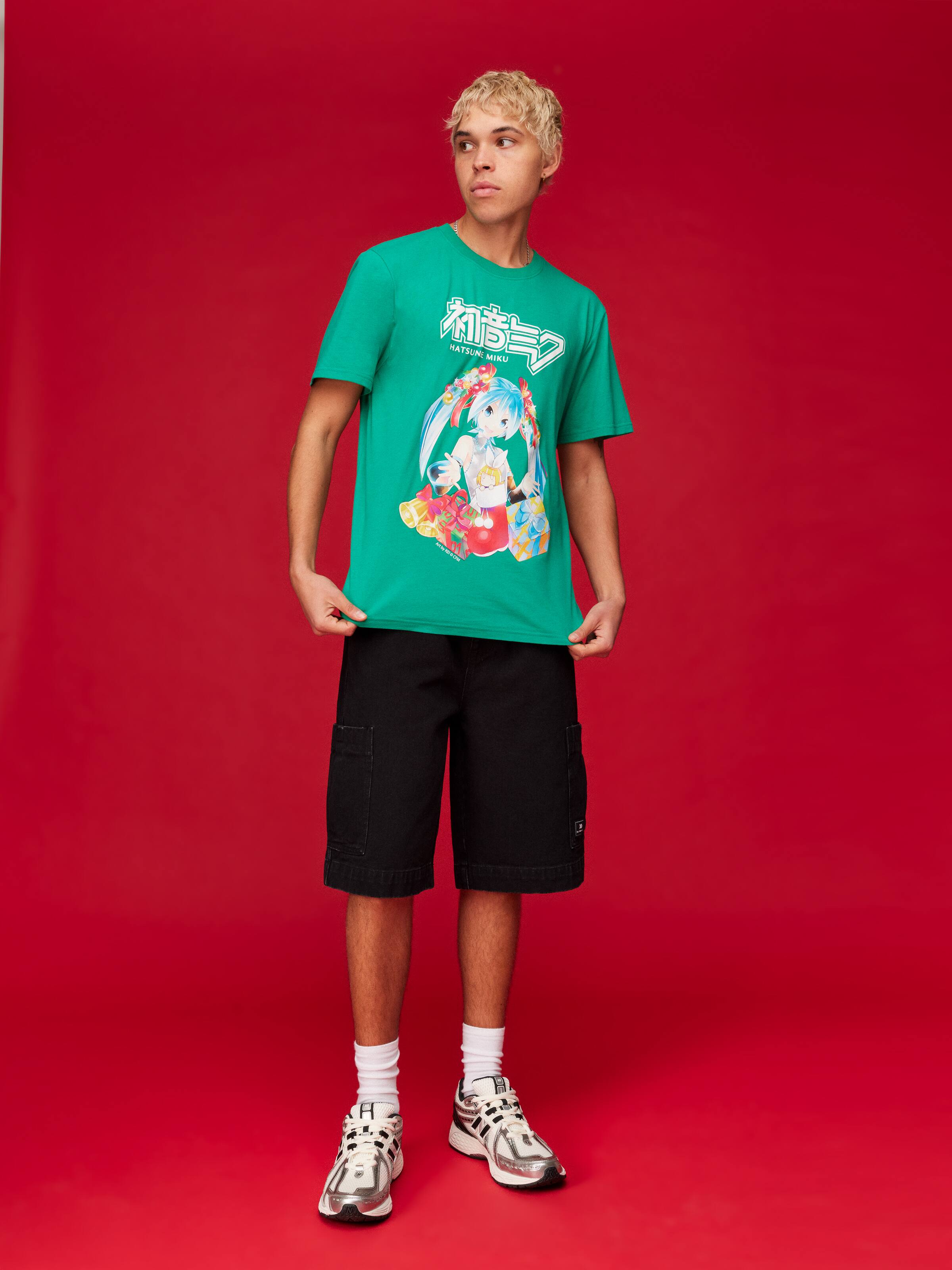 Xmas Hatsune Miku Short Sleeve Tee