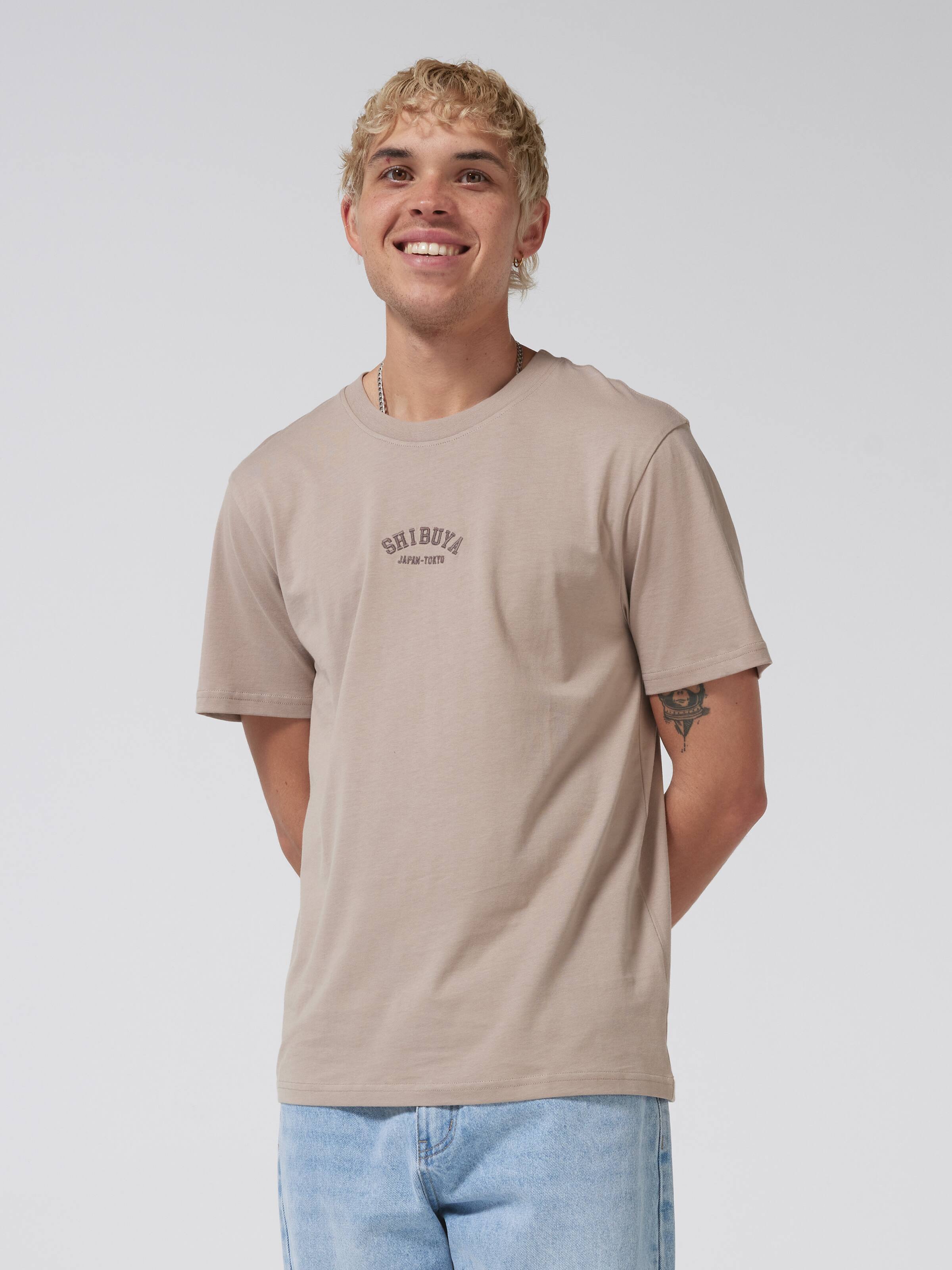 Embroidered Shibuya Short Sleeve Tee