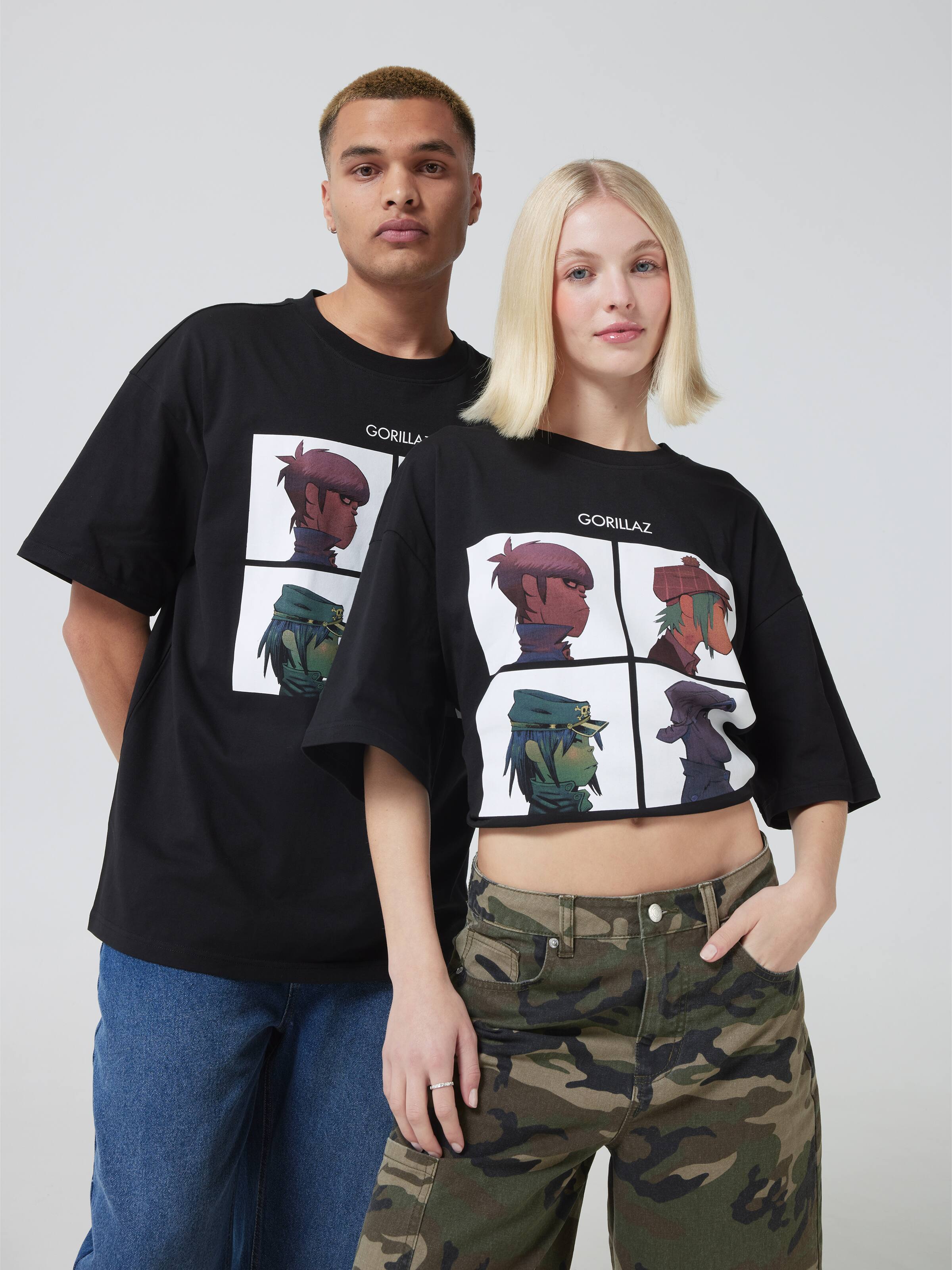Gorillaz Quad Oversized Tee