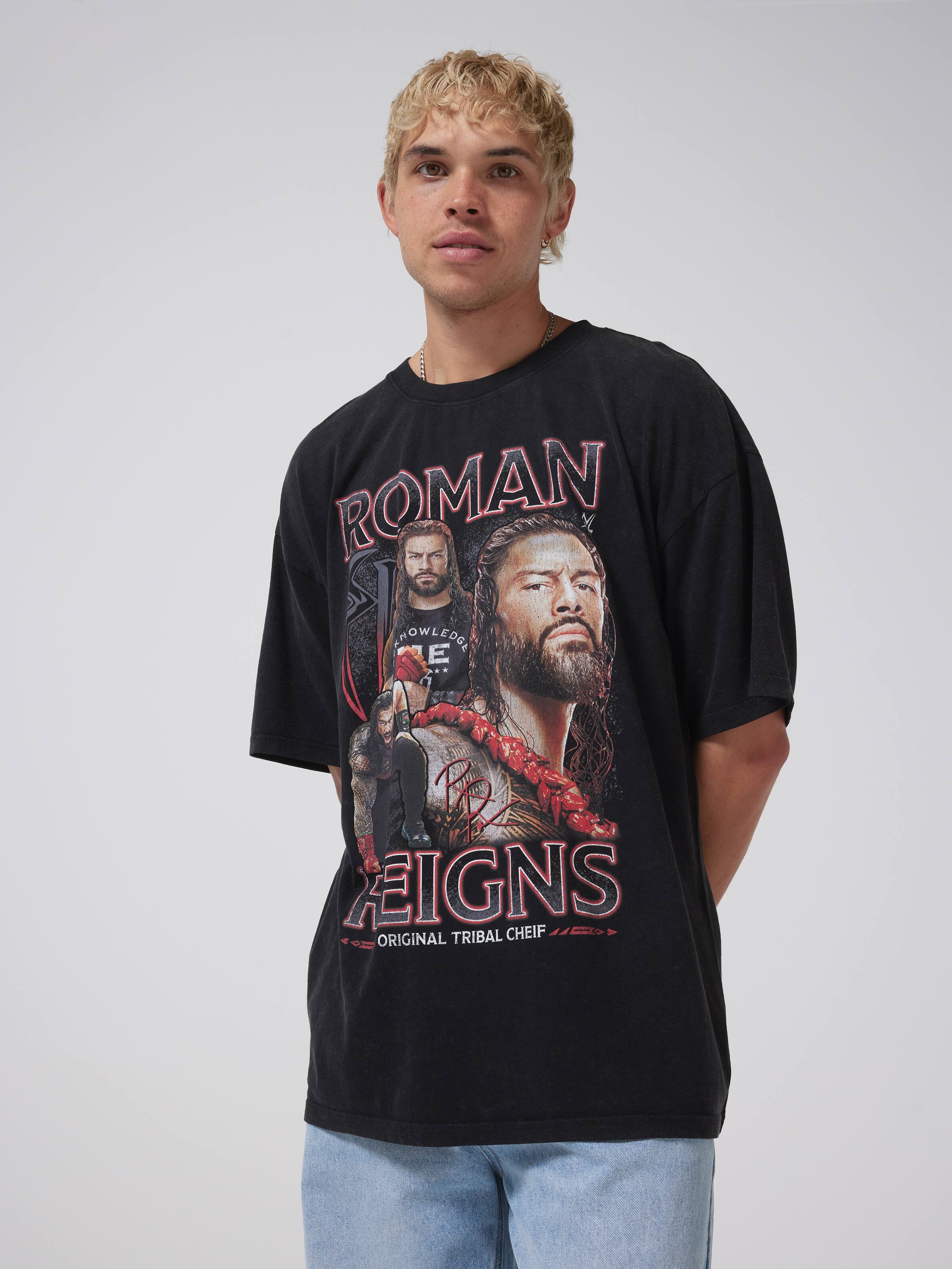 Wwe Roman Reigns Oversized Tee