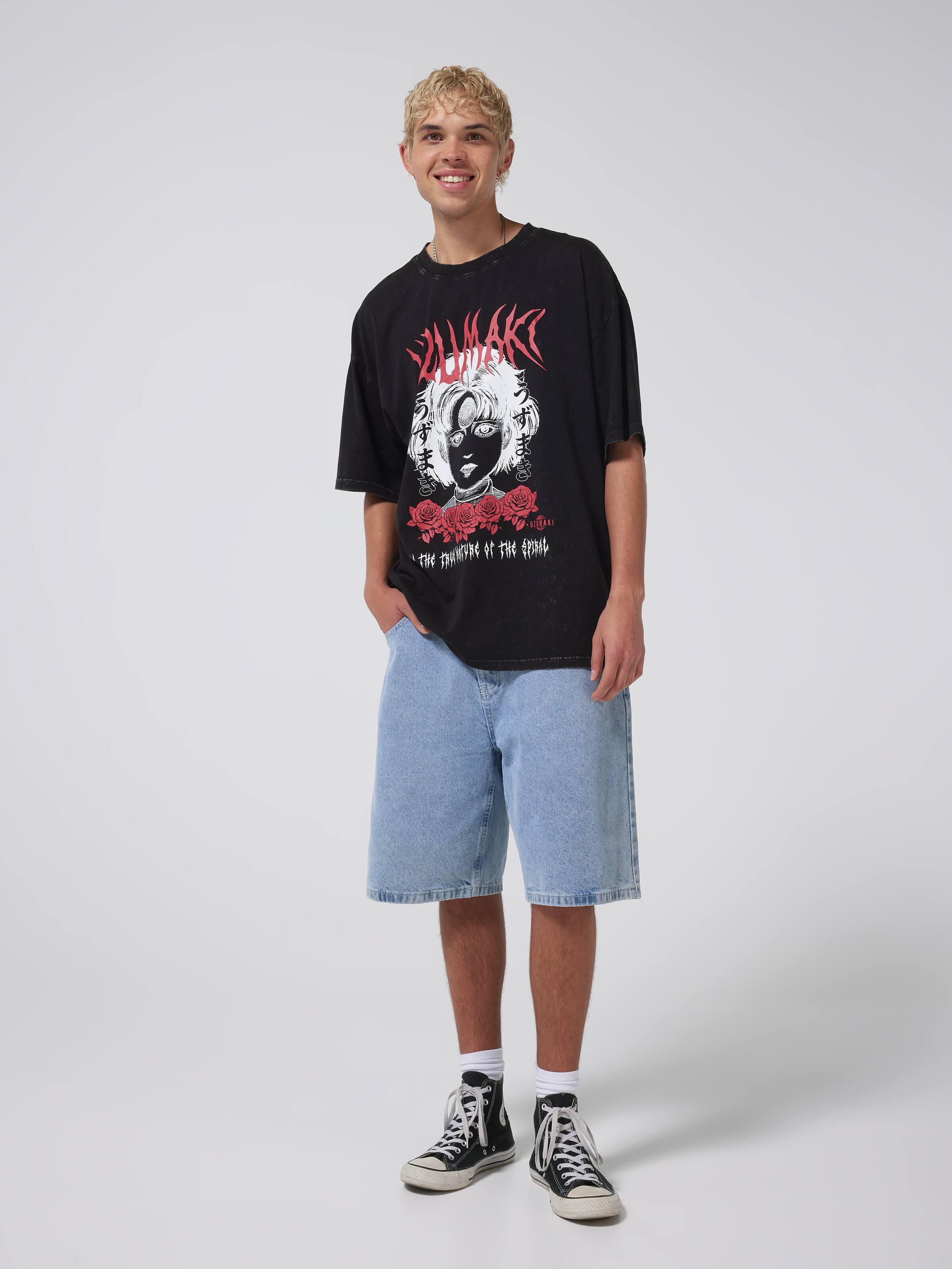 Junji Uzumaki Oversized Tee
